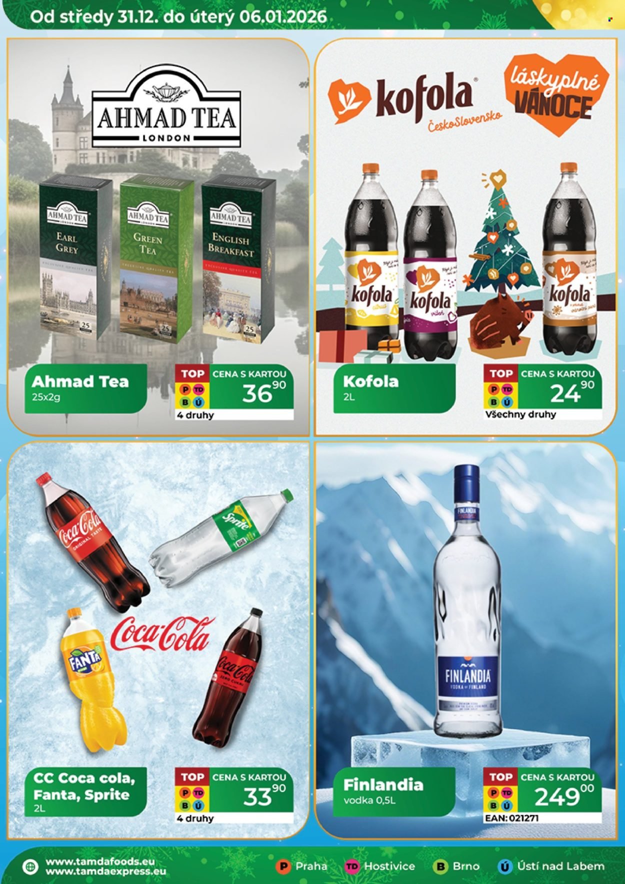 TAMDA FOODS leták - Od středy 31.12.2025 (2025-12-31 - 2026-01-06)