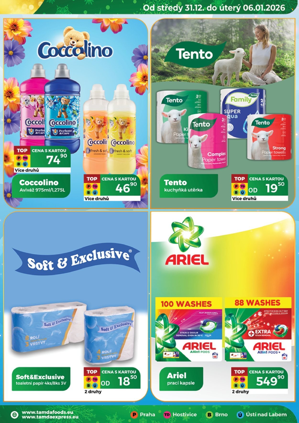 TAMDA FOODS leták - Od středy 31.12.2025 (2025-12-31 - 2026-01-06)