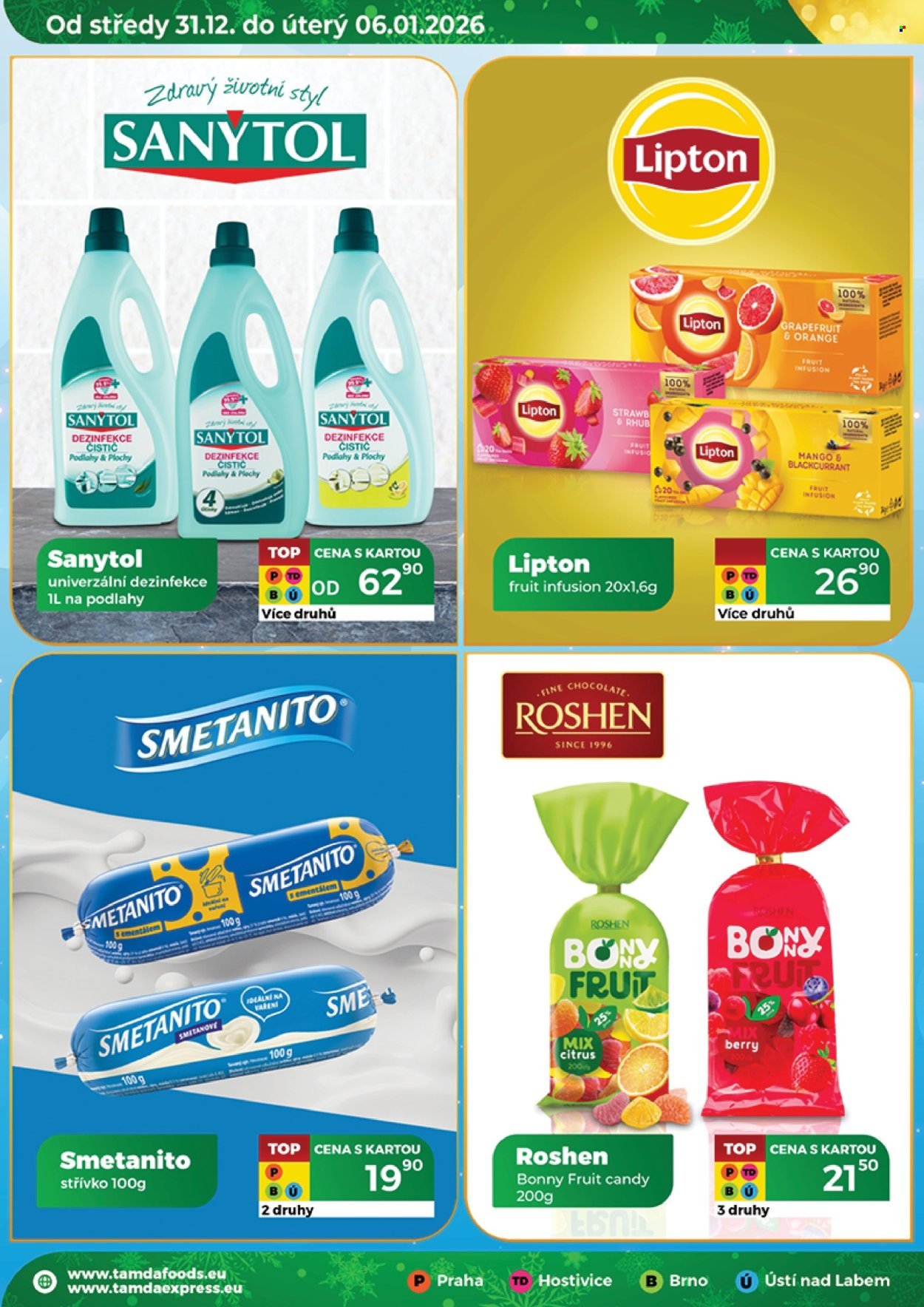 TAMDA FOODS leták - Od středy 31.12.2025 (2025-12-31 - 2026-01-06)