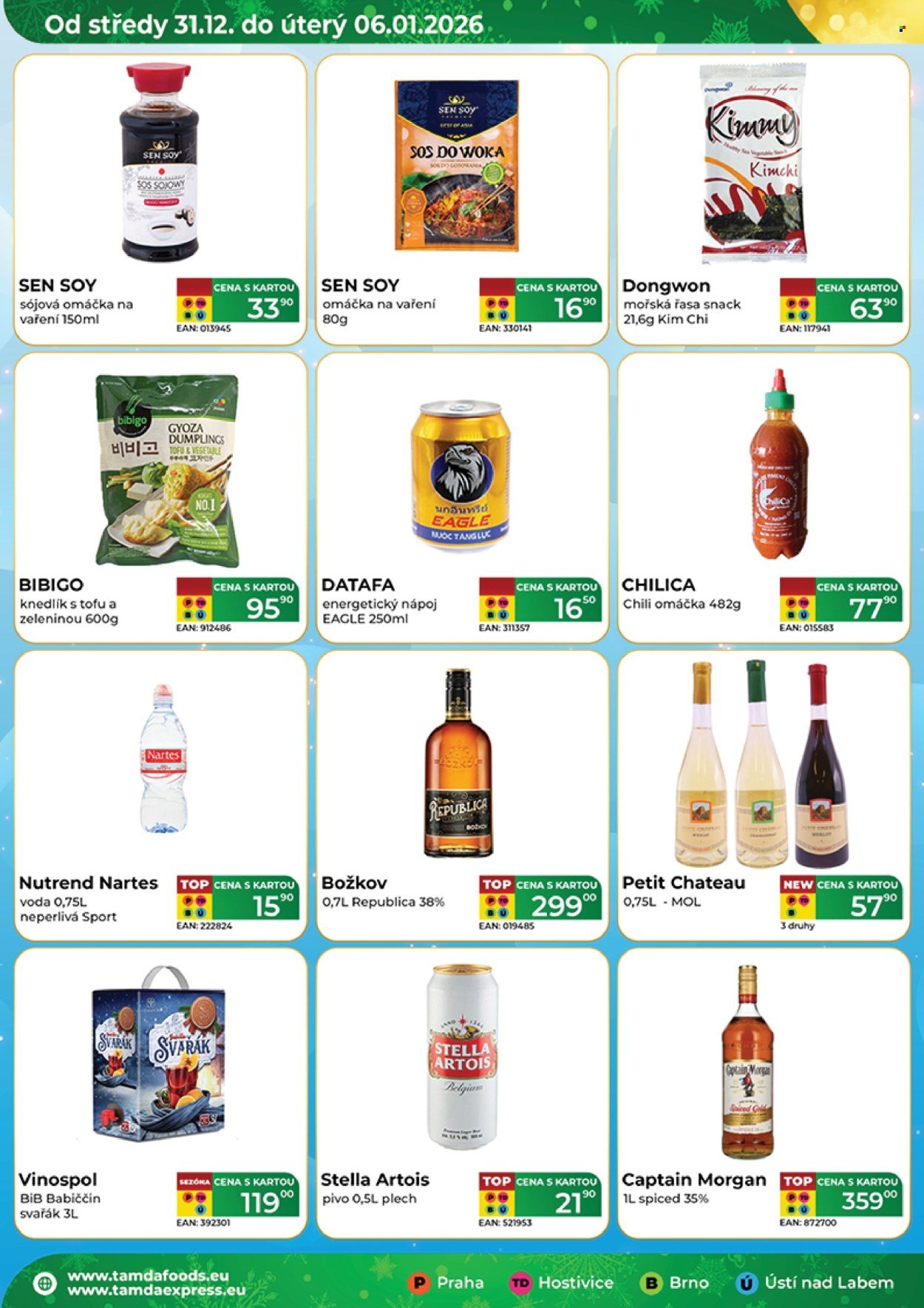 TAMDA FOODS leták - Od středy 31.12.2025 (2025-12-31 - 2026-01-06)