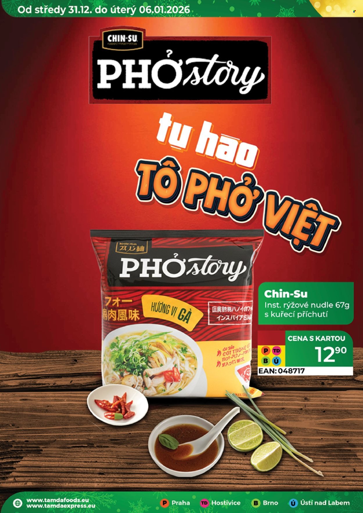TAMDA FOODS leták - Od středy 31.12.2025 (2025-12-31 - 2026-01-06)