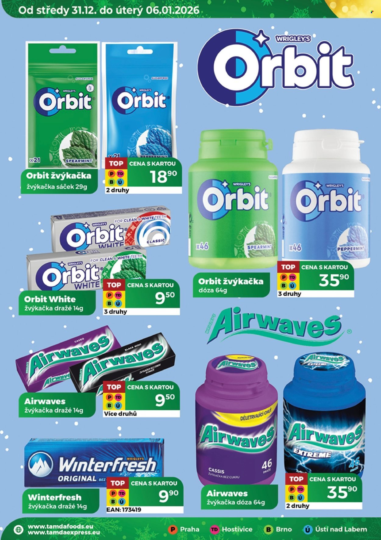 TAMDA FOODS leták - Od středy 31.12.2025 (2025-12-31 - 2026-01-06)