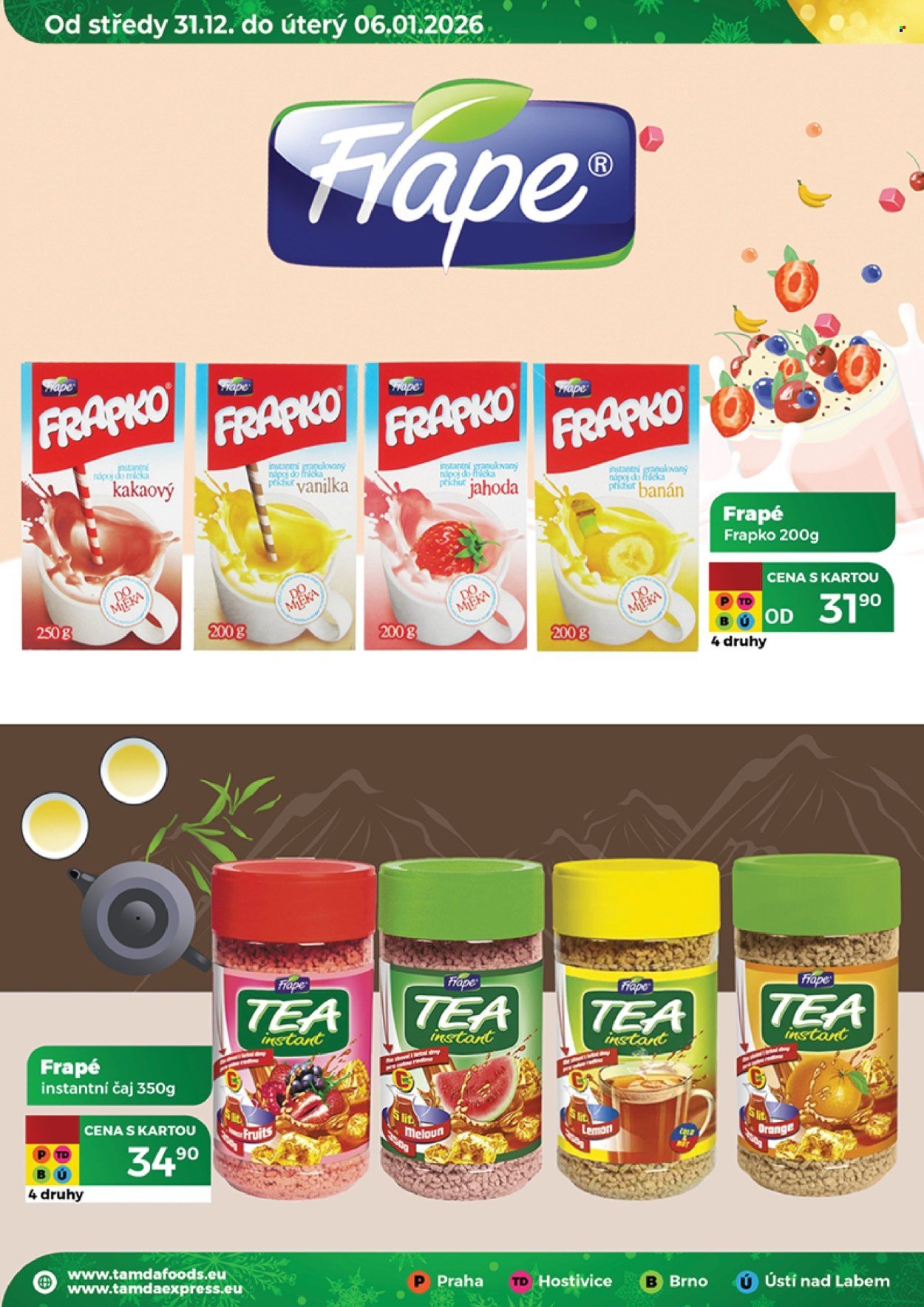 TAMDA FOODS leták - Od středy 31.12.2025 (2025-12-31 - 2026-01-06)