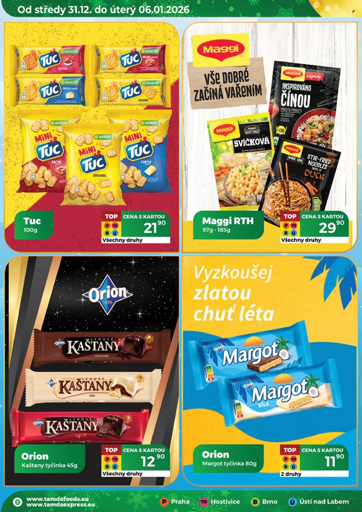 TAMDA FOODS leták - Od středy 31.12.2025 (2025-12-31 - 2026-01-06)