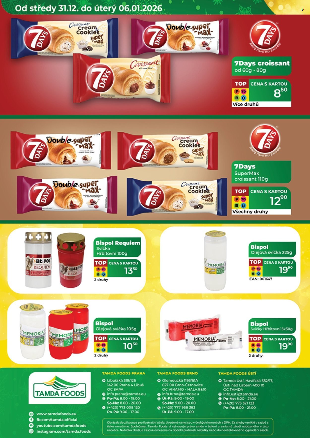 TAMDA FOODS leták - Od středy 31.12.2025 (2025-12-31 - 2026-01-06)