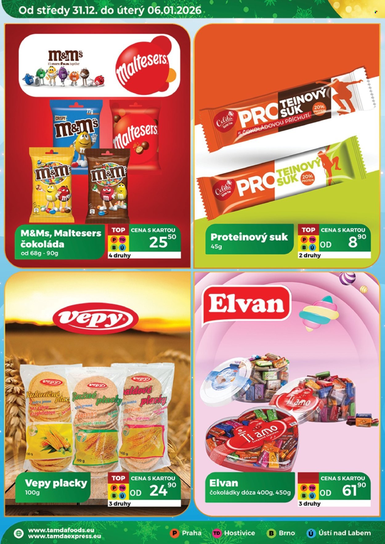 TAMDA FOODS leták - Od středy 31.12.2025 (2025-12-31 - 2026-01-06)