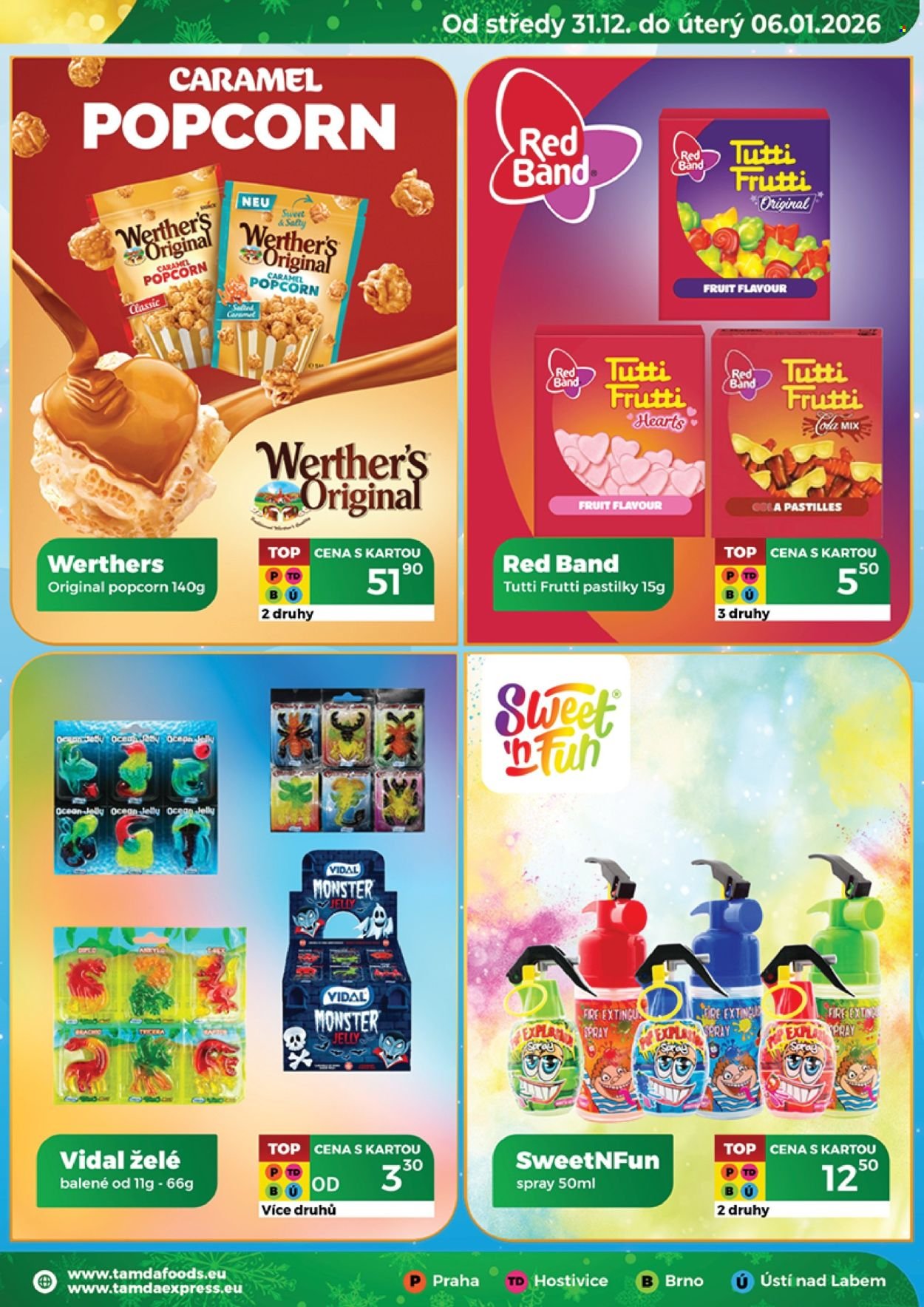 TAMDA FOODS leták - Od středy 31.12.2025 (2025-12-31 - 2026-01-06)