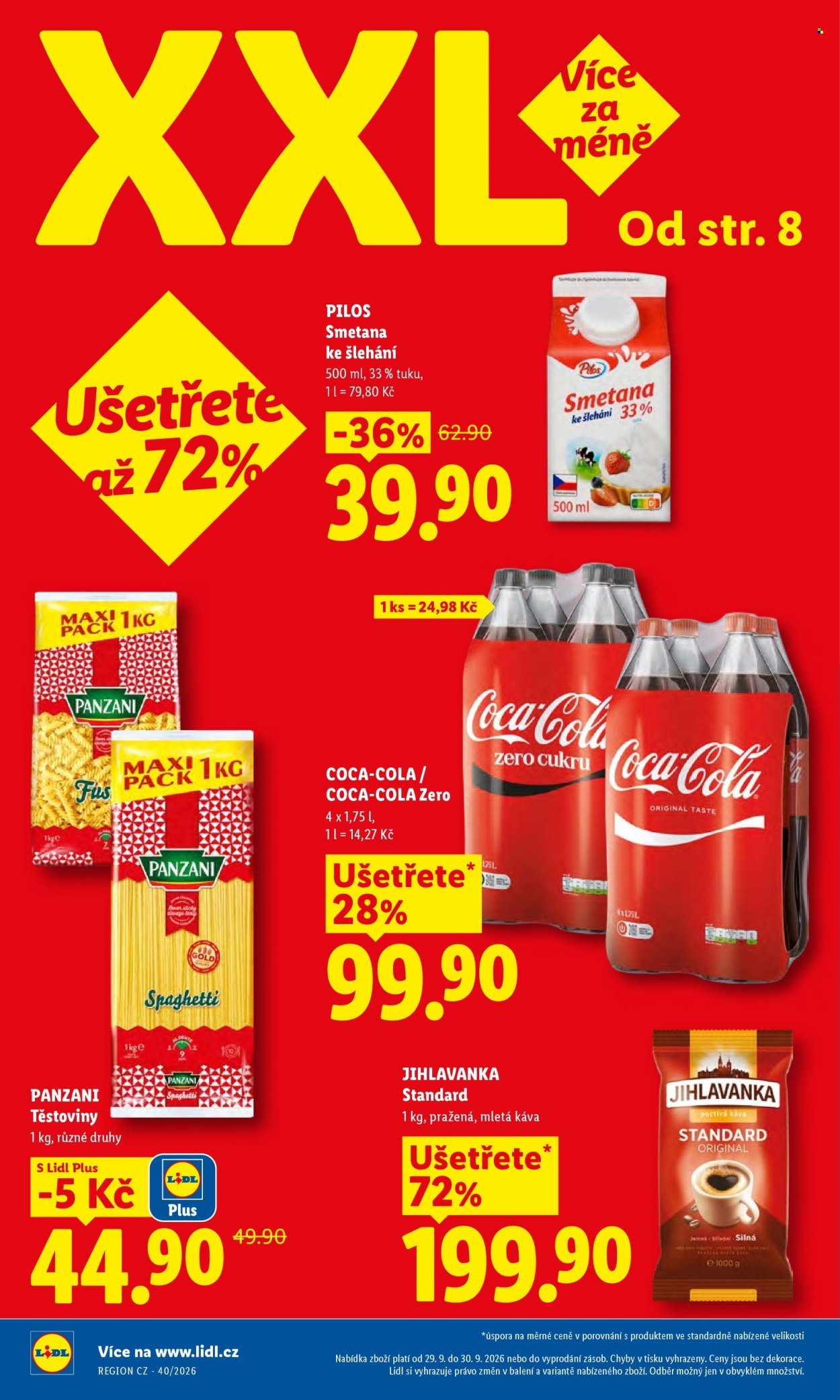 LIDL leták - Od úterý 29.9.2026