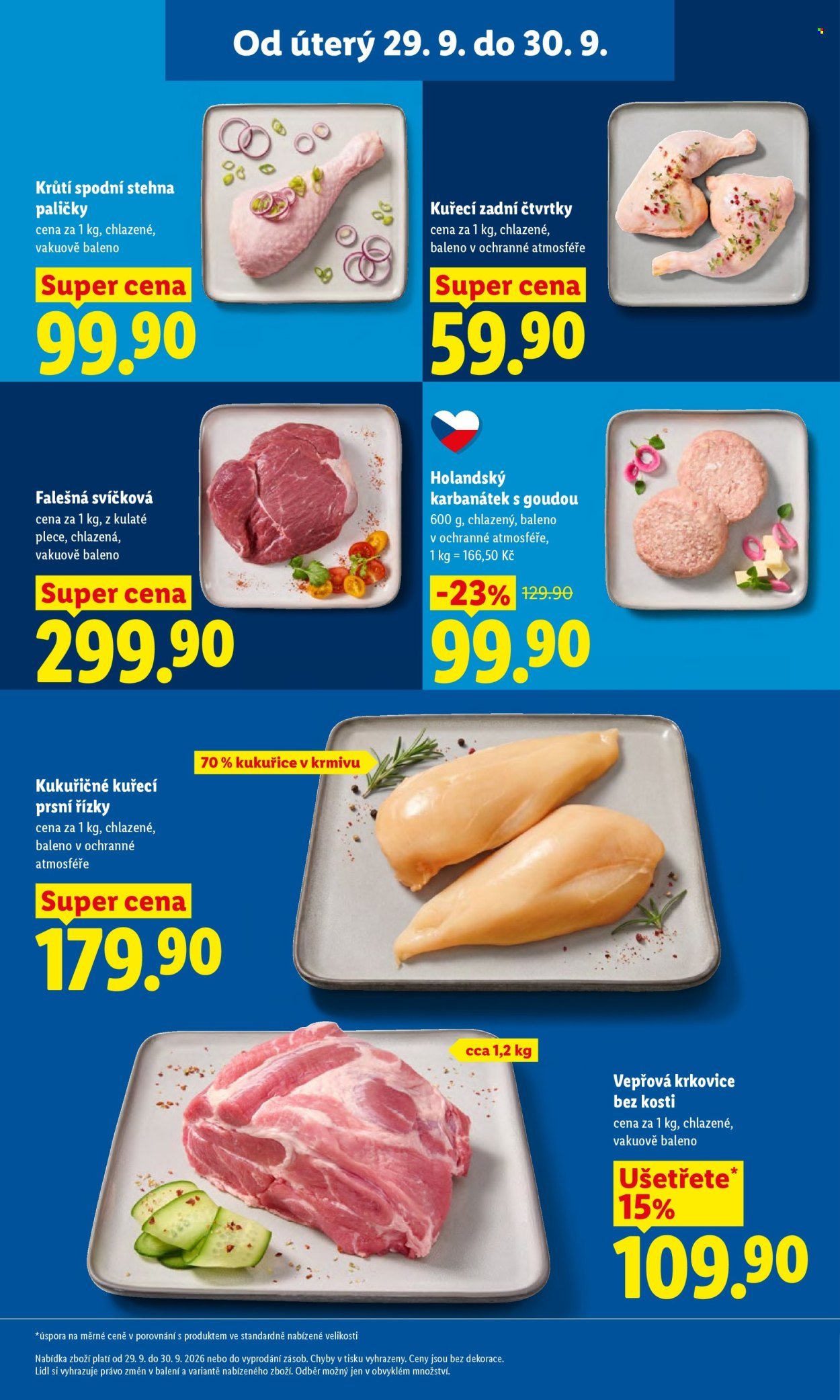 LIDL leták - Od úterý 29.9.2026