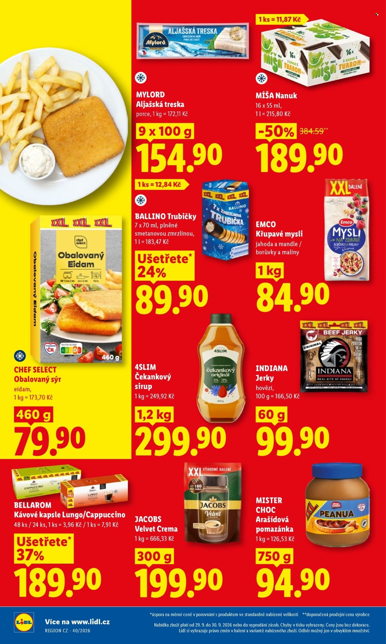 LIDL leták - Od úterý 29.9.2026