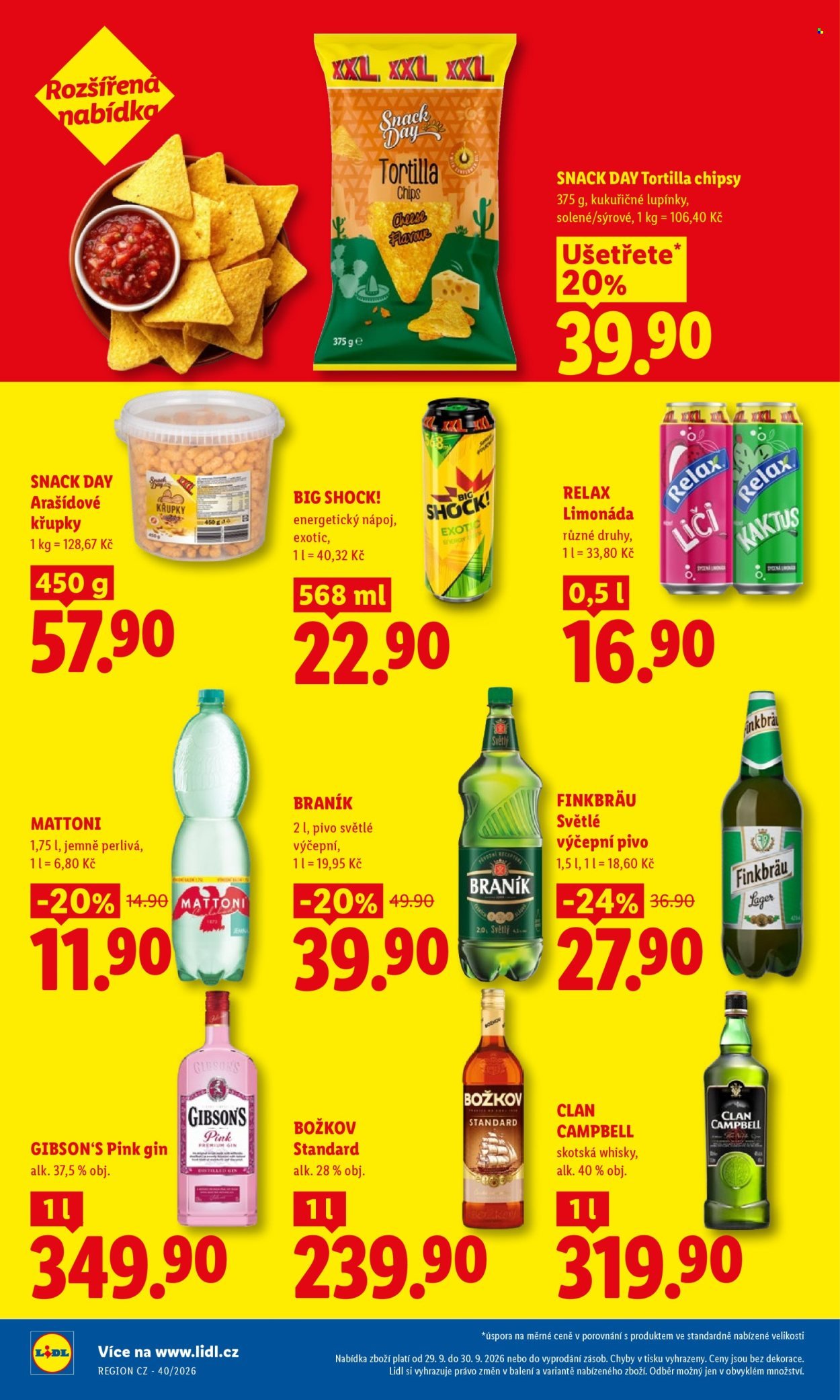 LIDL leták - Od úterý 29.9.2026