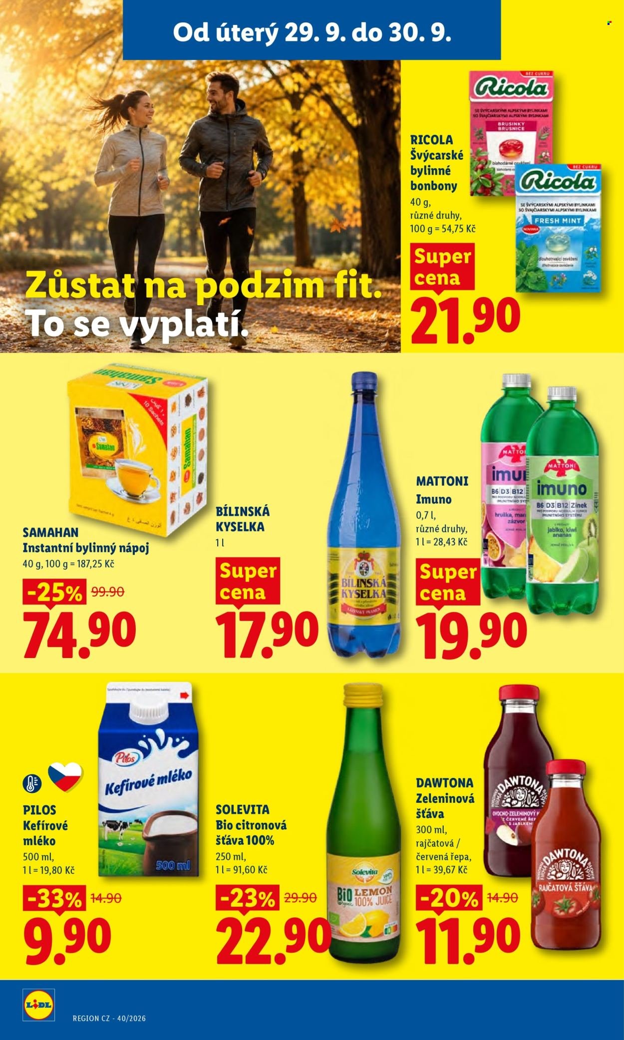 LIDL leták - Od úterý 29.9.2026