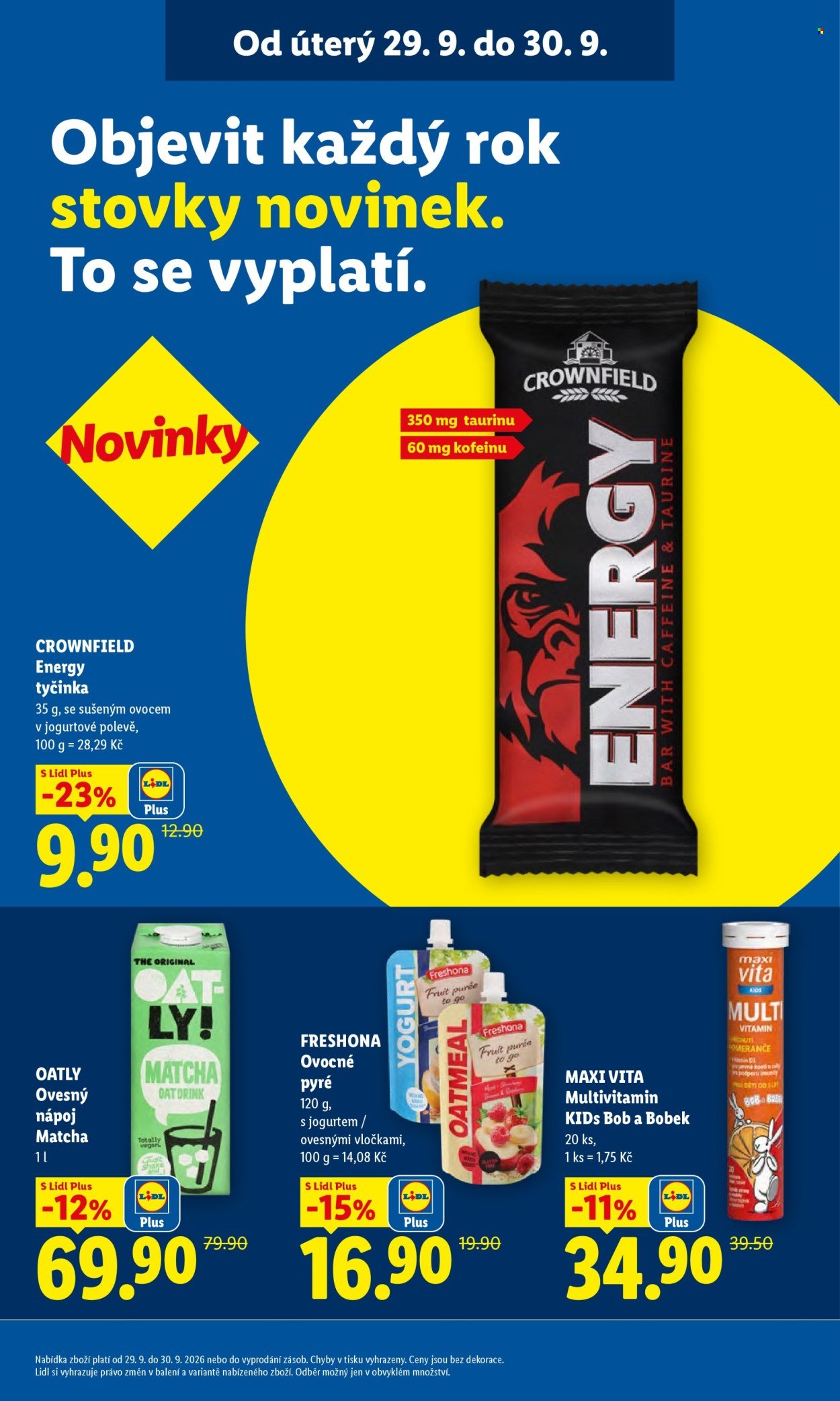 LIDL leták - Od úterý 29.9.2026