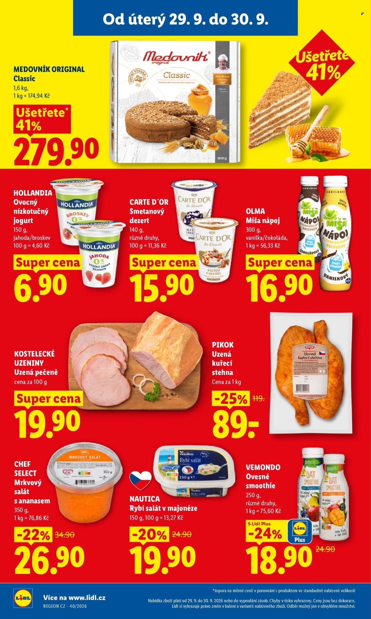 LIDL leták - Od úterý 29.9.2026