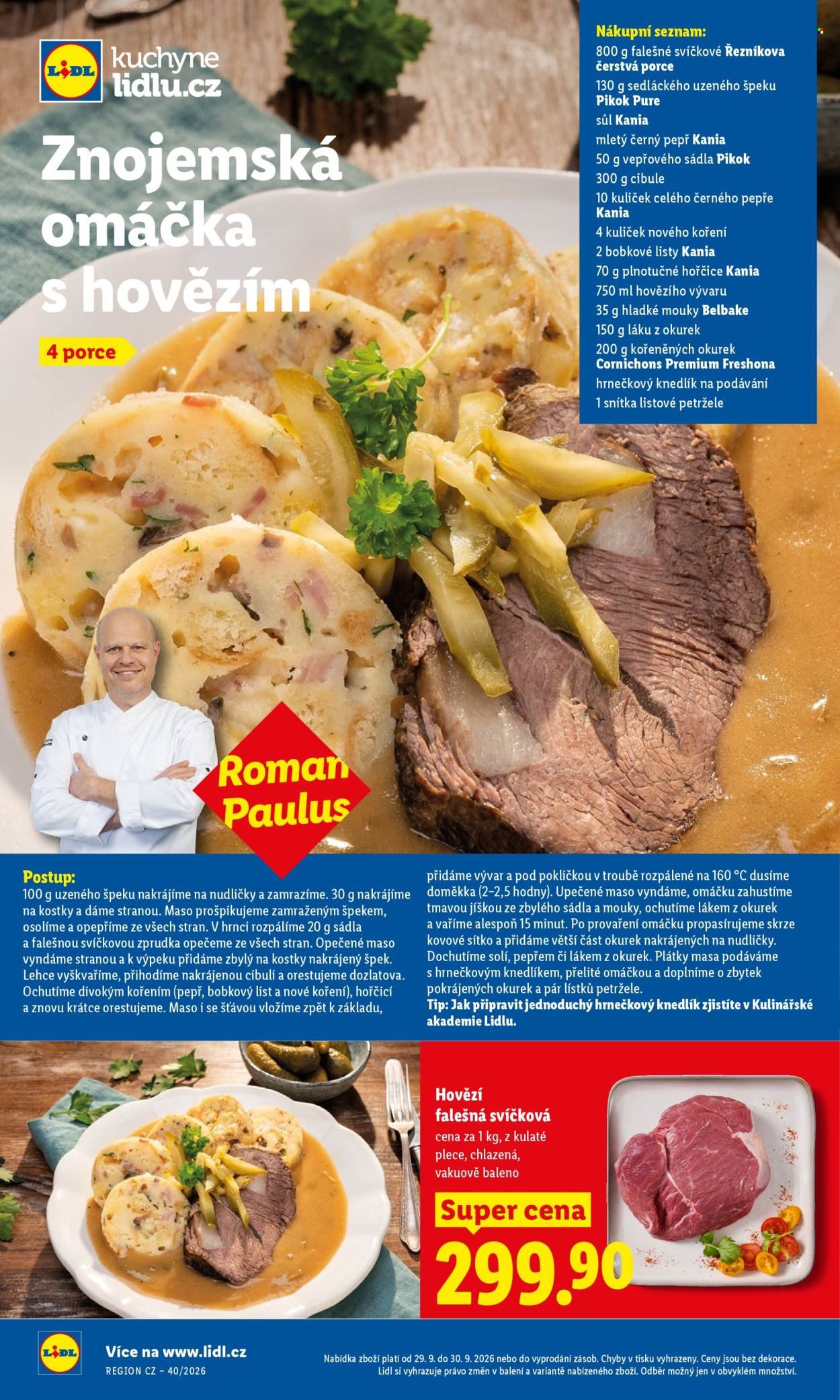 LIDL leták - Od úterý 29.9.2026