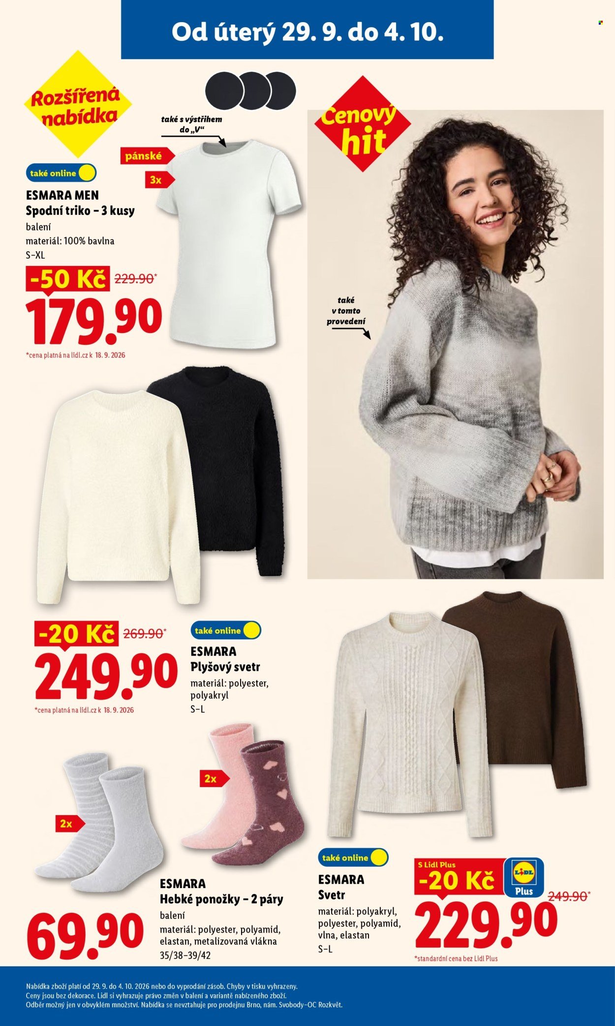 LIDL leták - Od úterý 29.9.2026