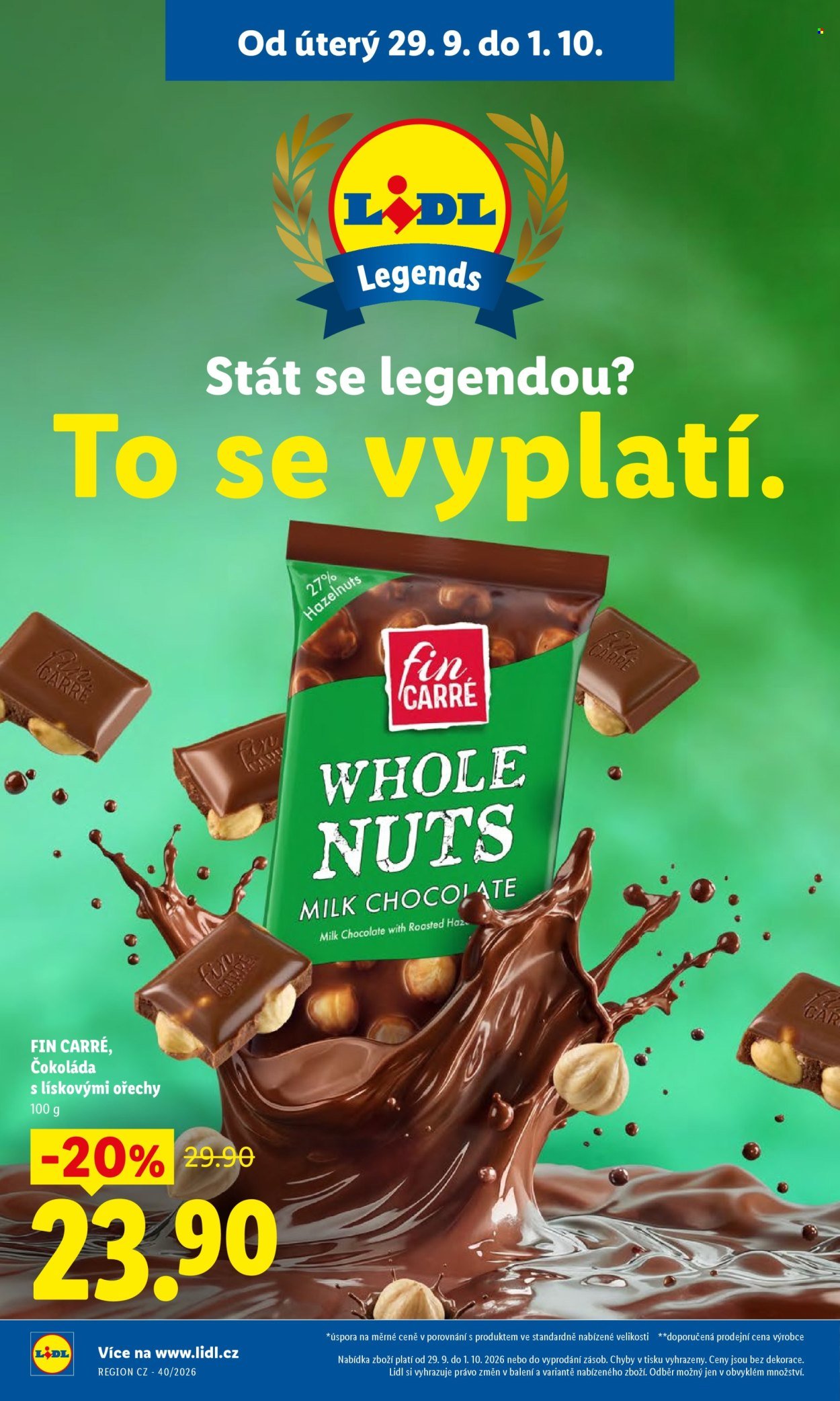 LIDL leták - Od úterý 29.9.2026