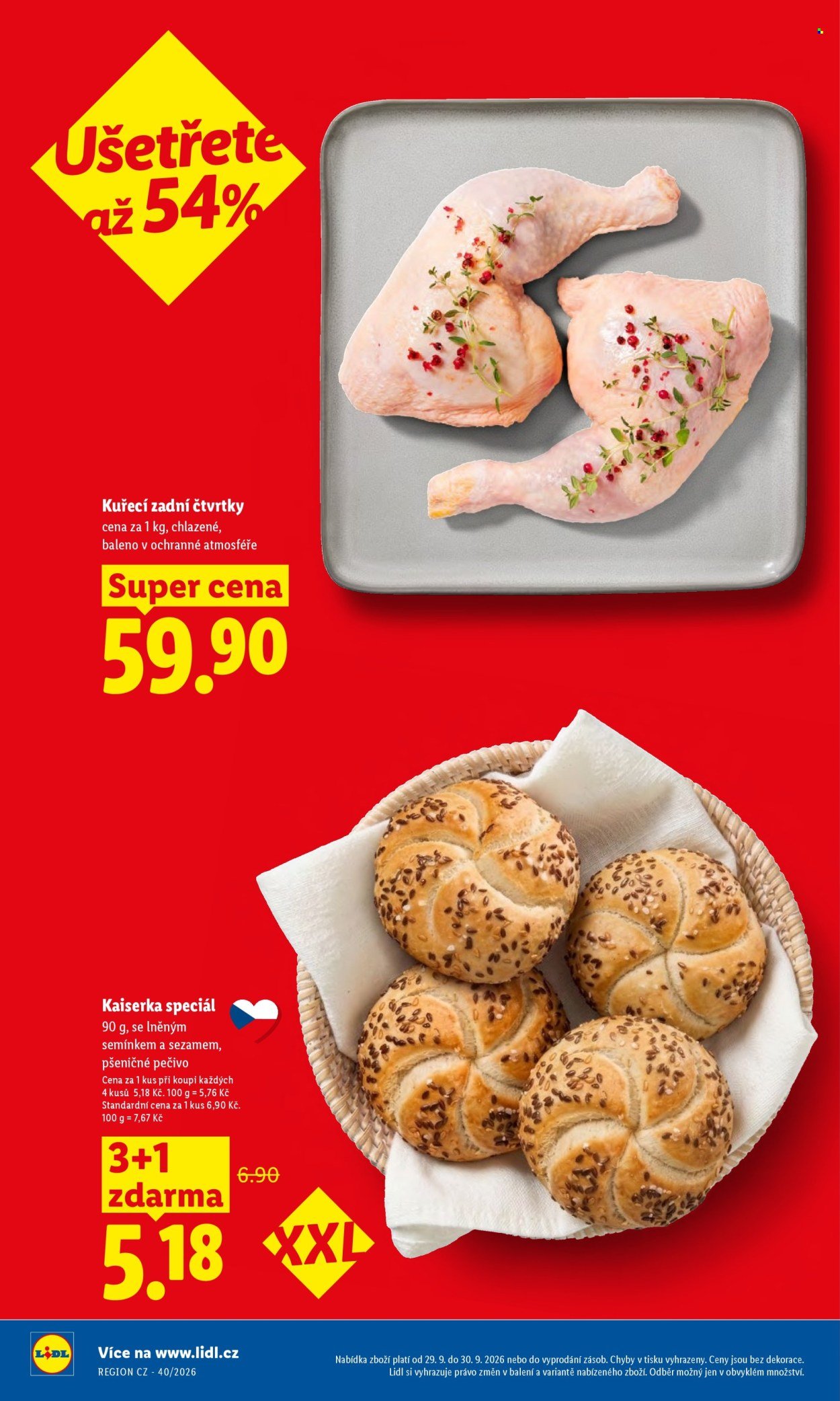 LIDL leták - Od úterý 29.9.2026