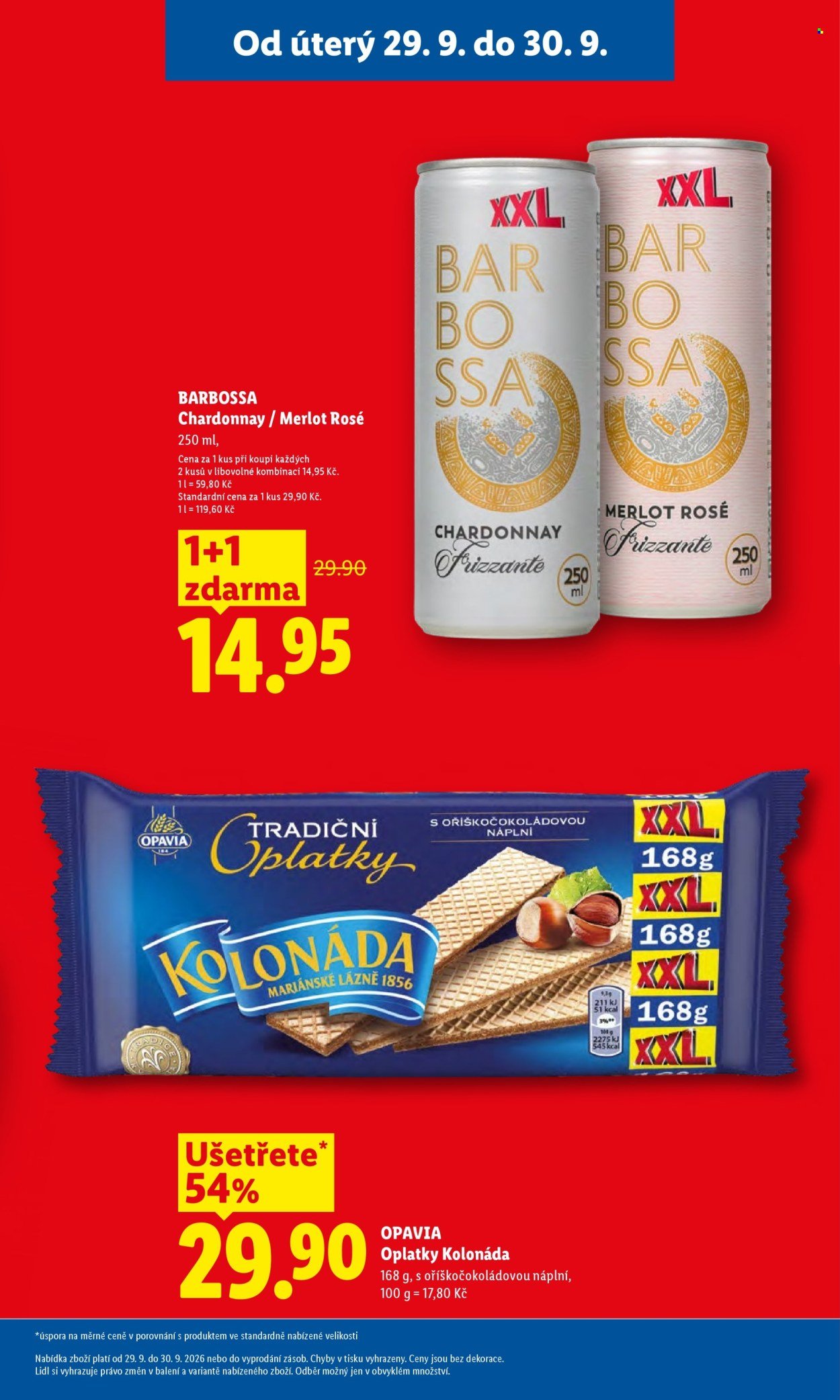 LIDL leták - Od úterý 29.9.2026