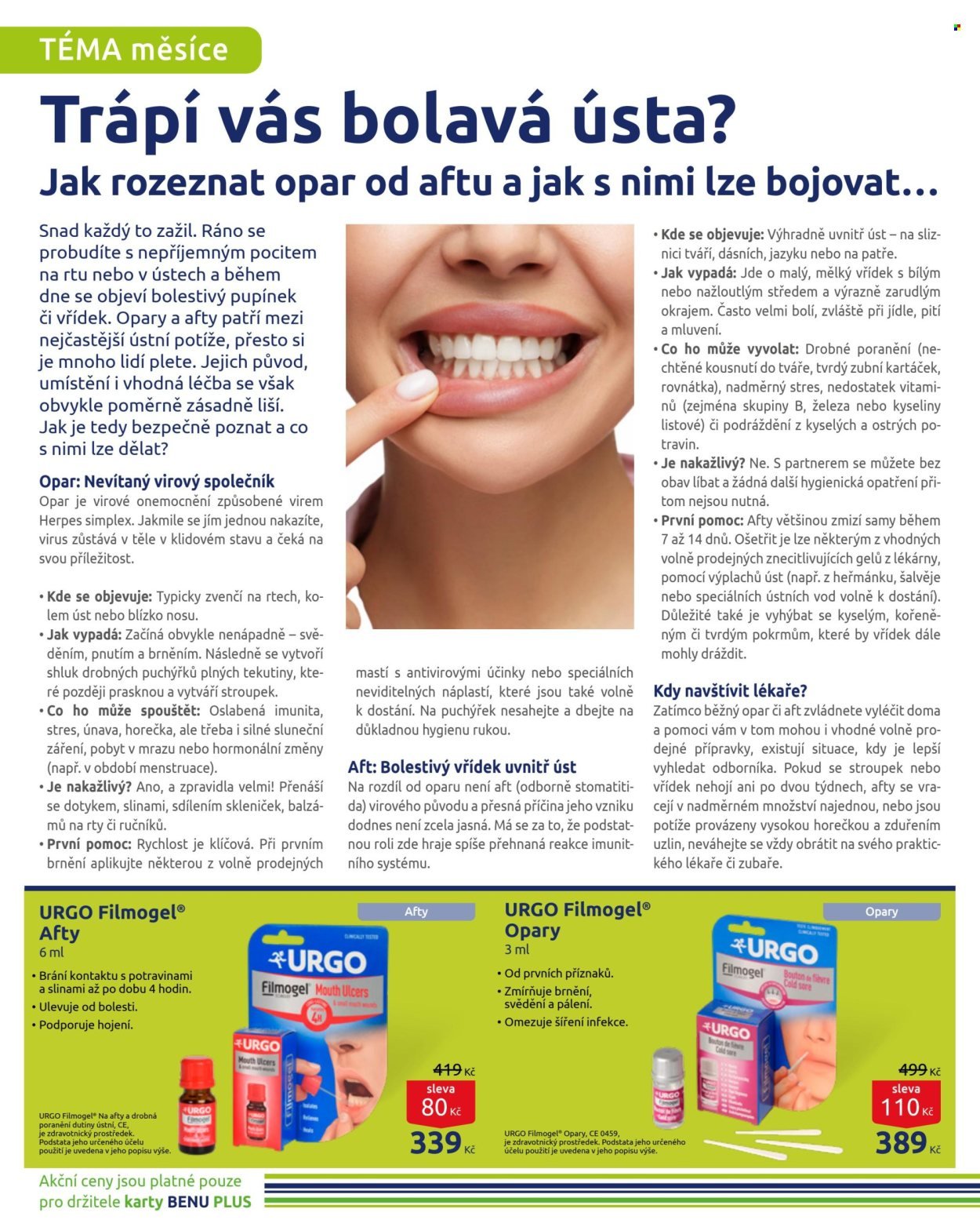 BENU LÉKÁRNA leták - Akční leták (2026-06-01 - 2026-06-30)