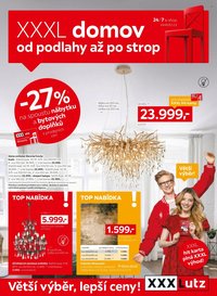 XXXLUTZ leták - XXXL výběr osvětlení a podlah