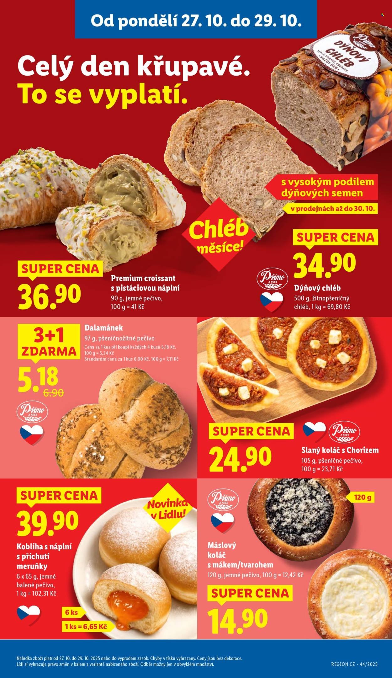 LIDL leták - Od pondělí 27.10.2025 (2025-10-27 - 2025-10-29)