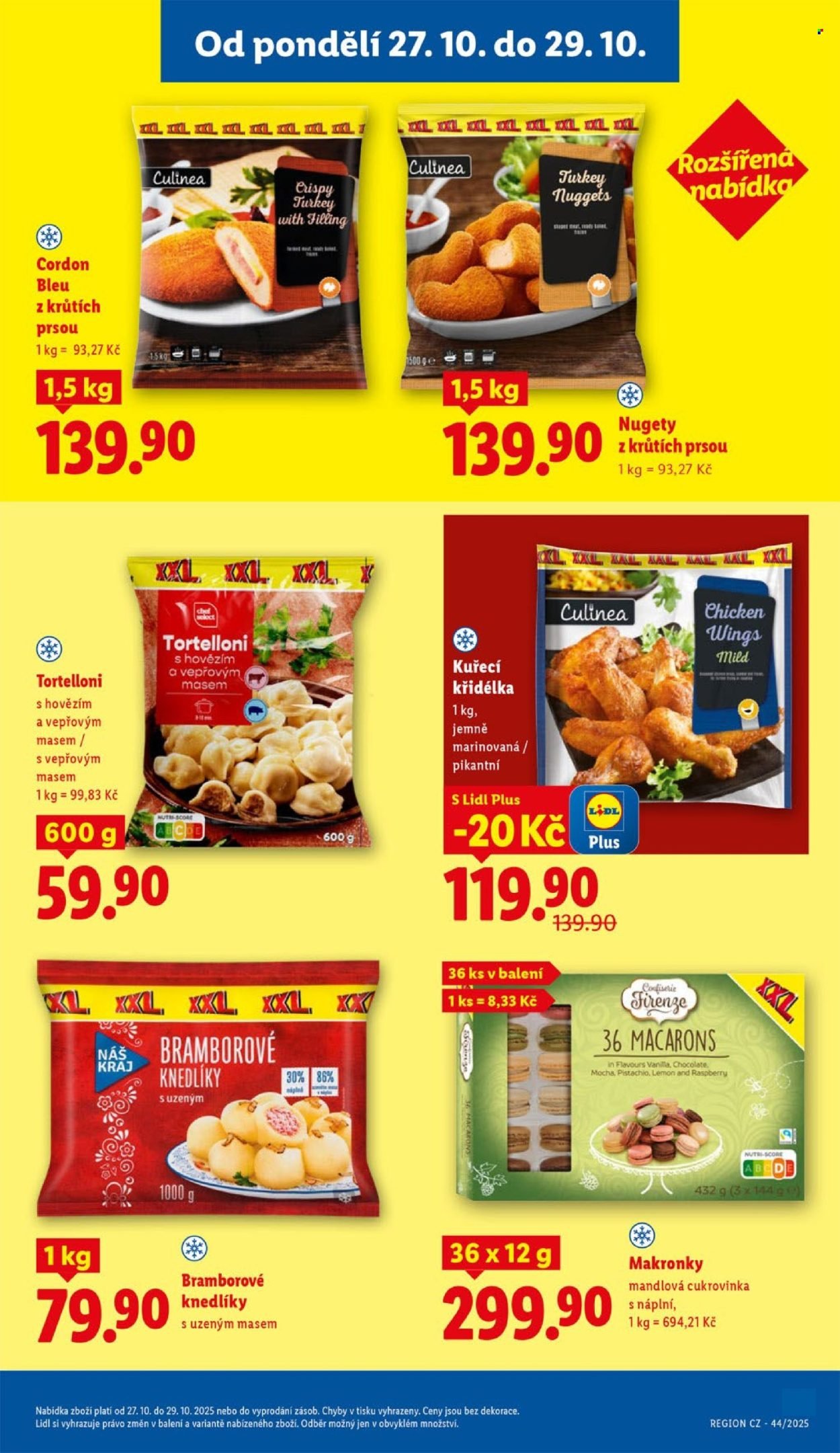 LIDL leták - Od pondělí 27.10.2025 (2025-10-27 - 2025-10-29)