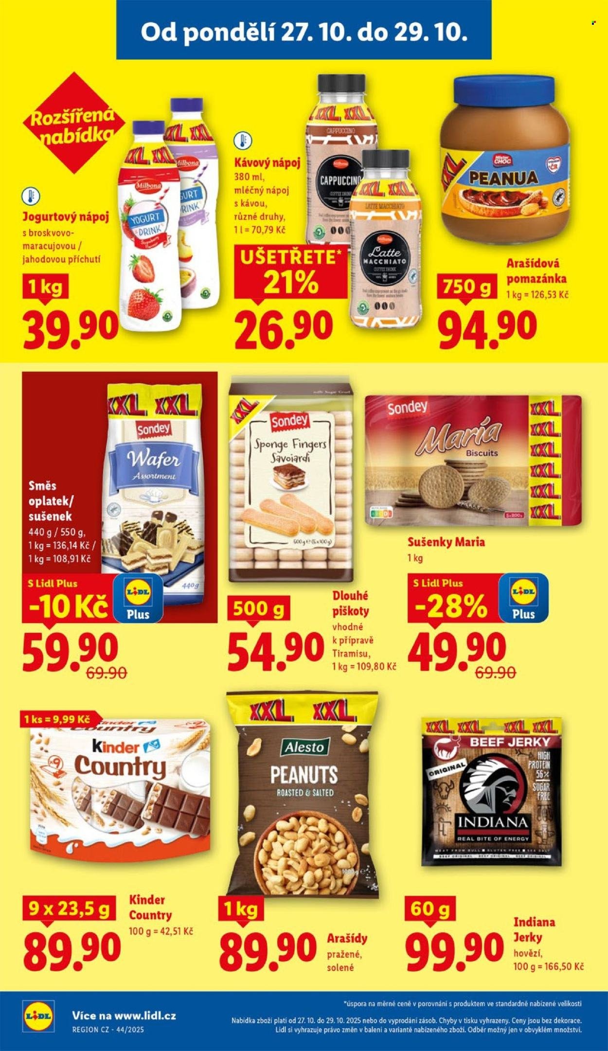 LIDL leták - Od pondělí 27.10.2025 (2025-10-27 - 2025-10-29)