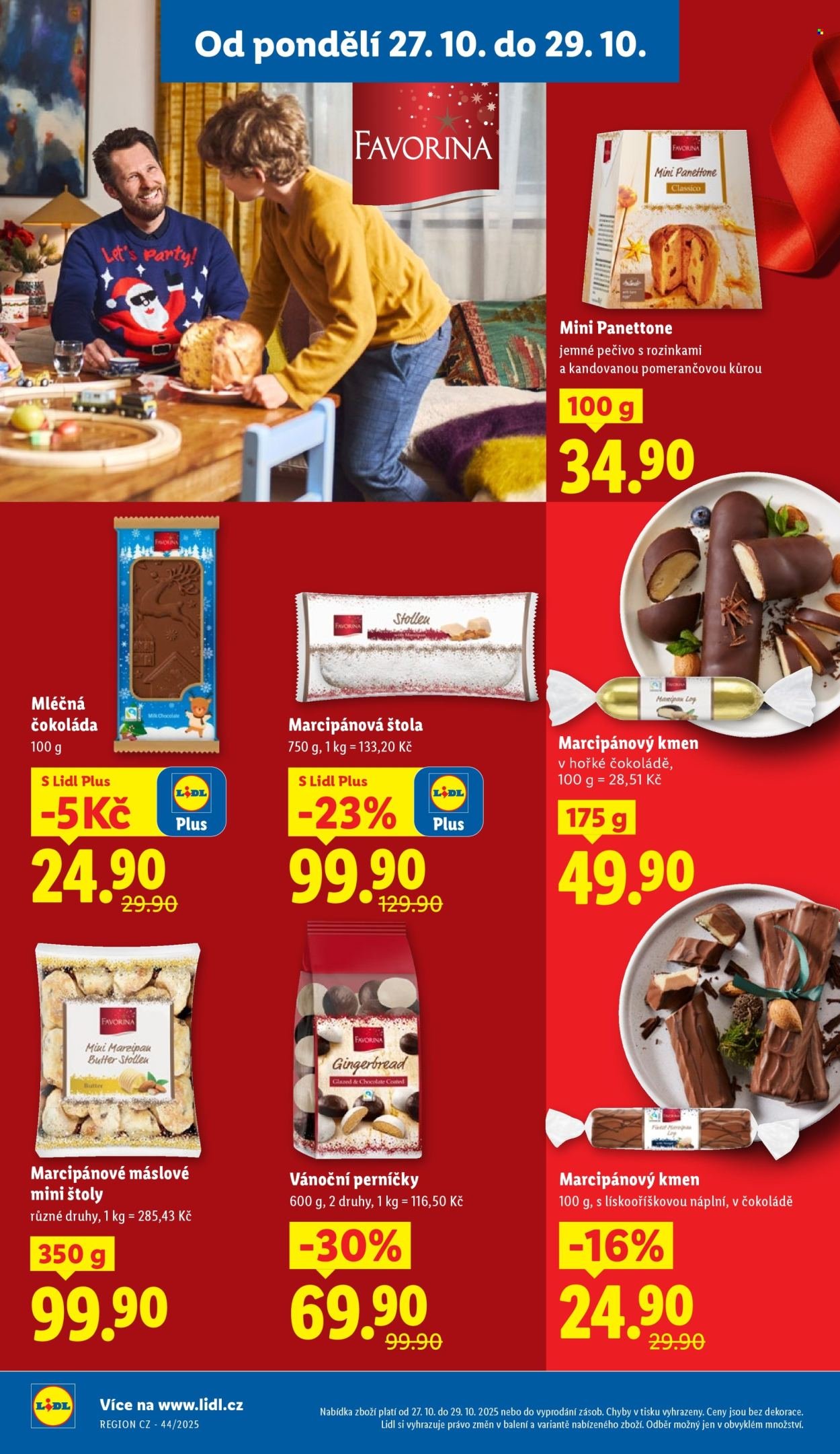 LIDL leták - Od pondělí 27.10.2025 (2025-10-27 - 2025-10-29)