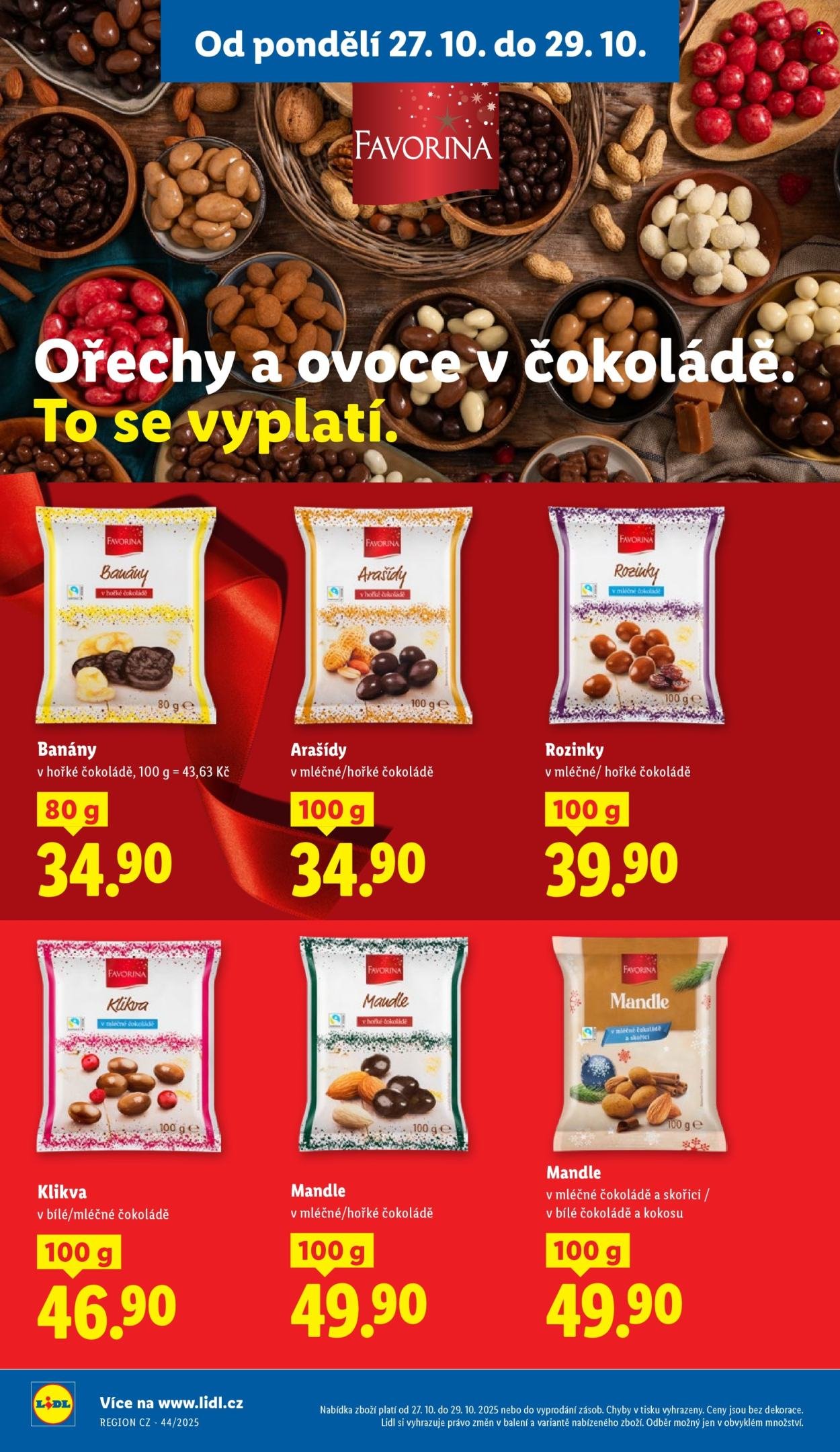 LIDL leták - Od pondělí 27.10.2025 (2025-10-27 - 2025-10-29)