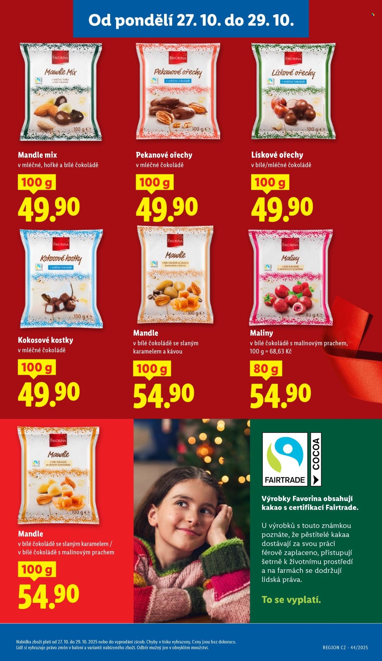 LIDL leták - Od pondělí 27.10.2025 (2025-10-27 - 2025-10-29)