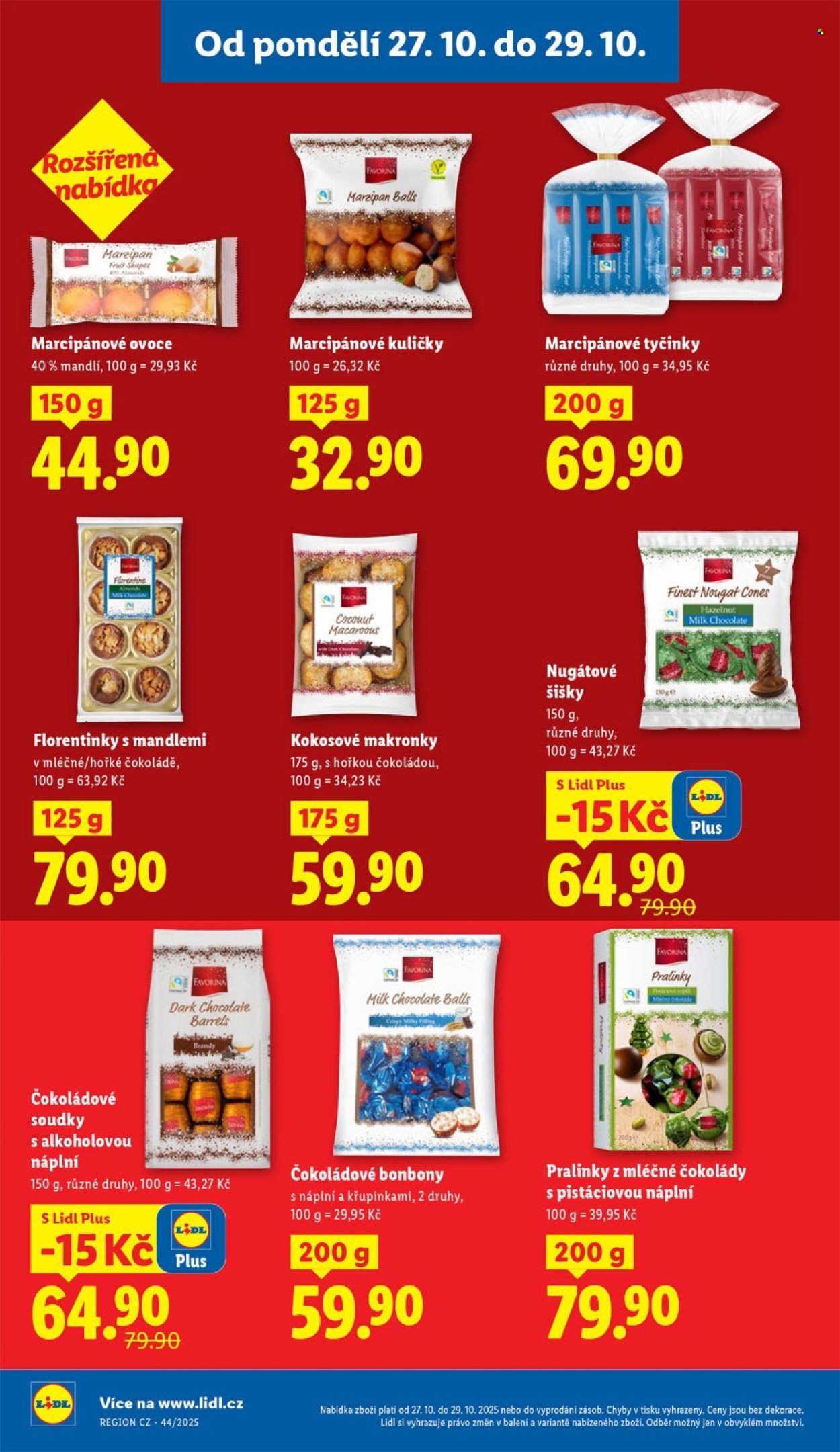 LIDL leták - Od pondělí 27.10.2025 (2025-10-27 - 2025-10-29)
