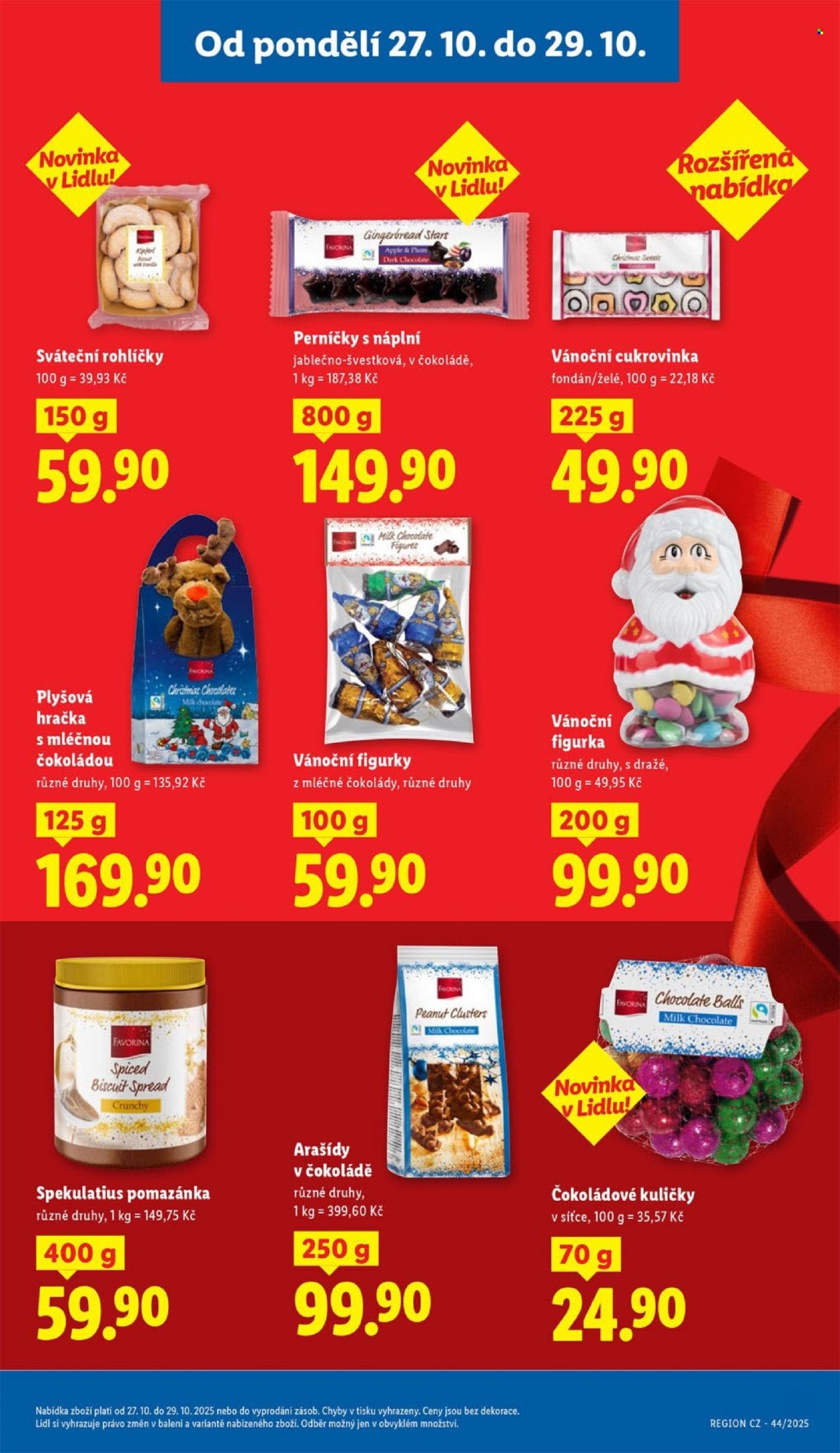 LIDL leták - Od pondělí 27.10.2025 (2025-10-27 - 2025-10-29)