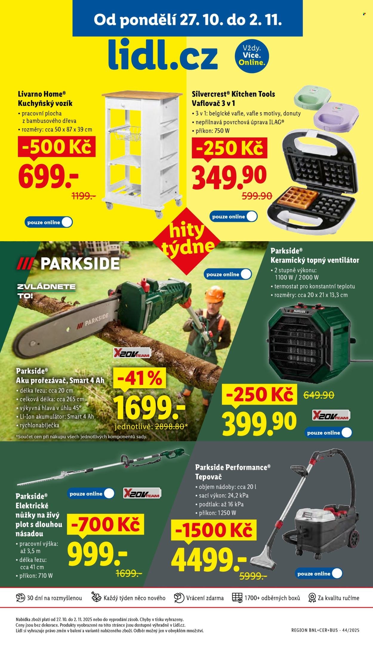 LIDL leták - Od pondělí 27.10.2025 (2025-10-27 - 2025-10-29)