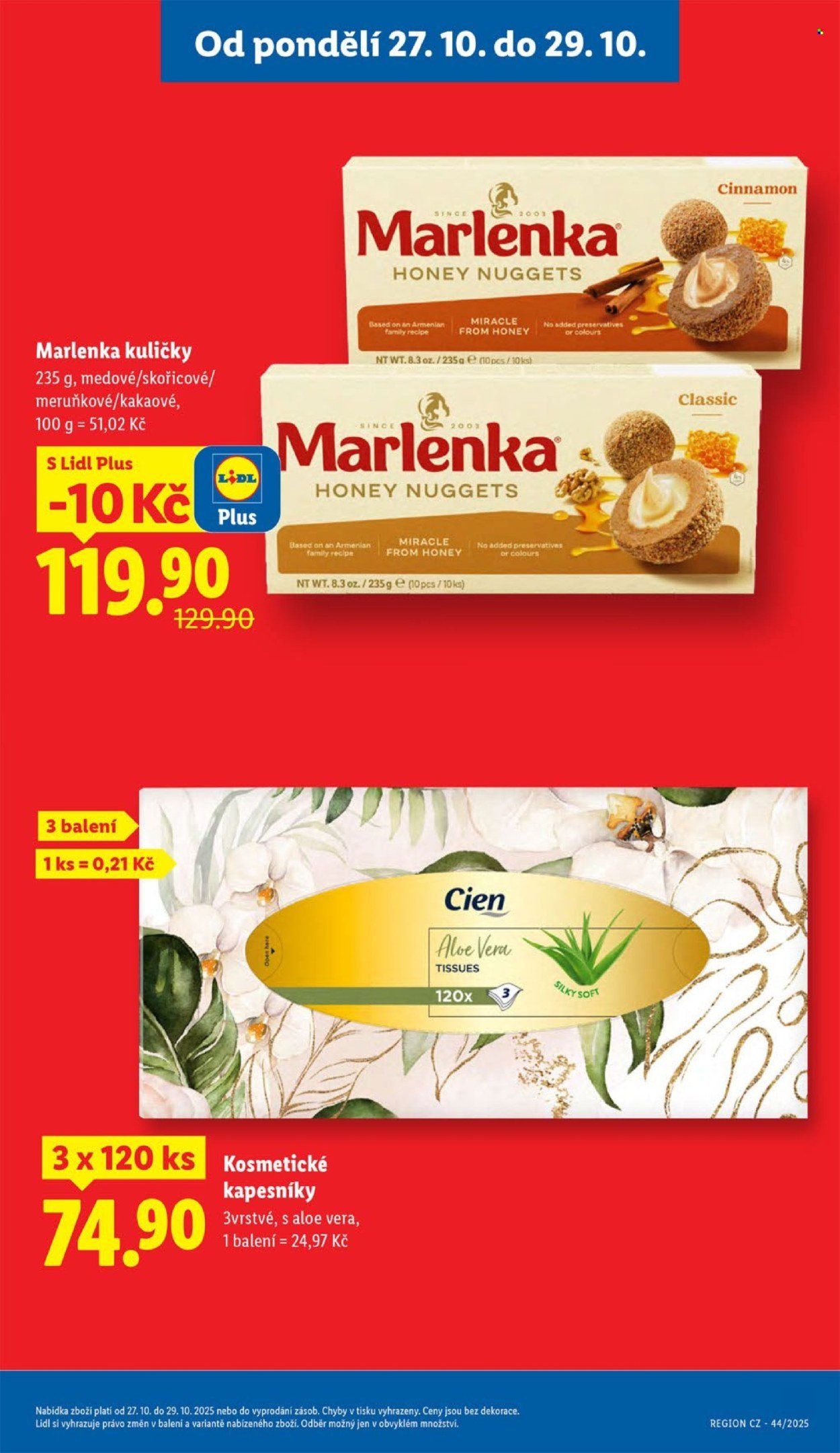 LIDL leták - Od pondělí 27.10.2025 (2025-10-27 - 2025-10-29)