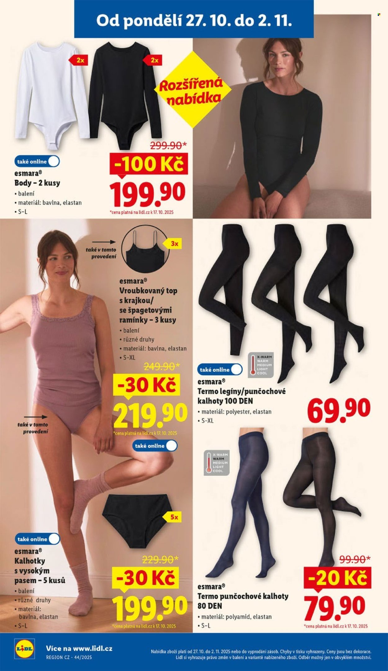 LIDL leták - Od pondělí 27.10.2025 (2025-10-27 - 2025-10-29)