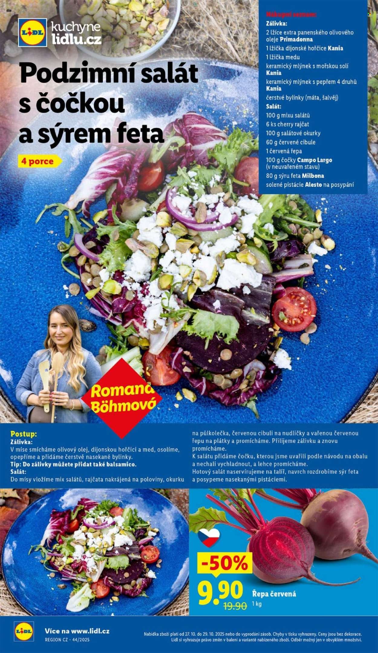 LIDL leták - Od pondělí 27.10.2025 (2025-10-27 - 2025-10-29)