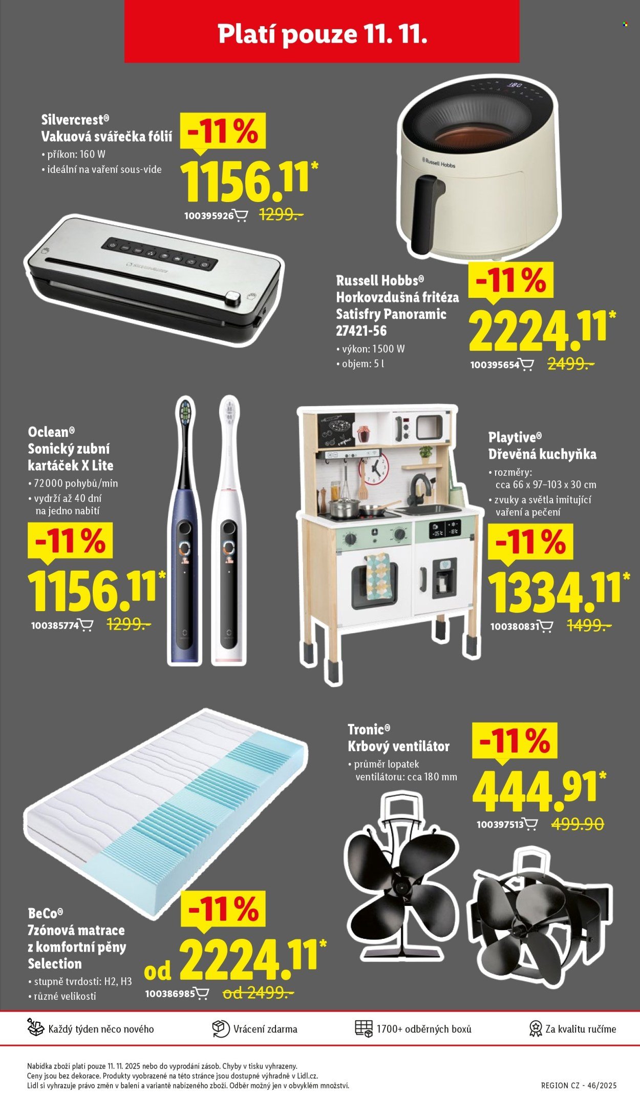 LIDL leták - Sleva 11% na vše na lidl.cz (2025-11-11 - 2025-11-11)