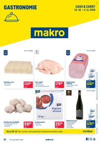 MAKRO leták - Gastronomie (2025-10-22 - 2025-11-04)