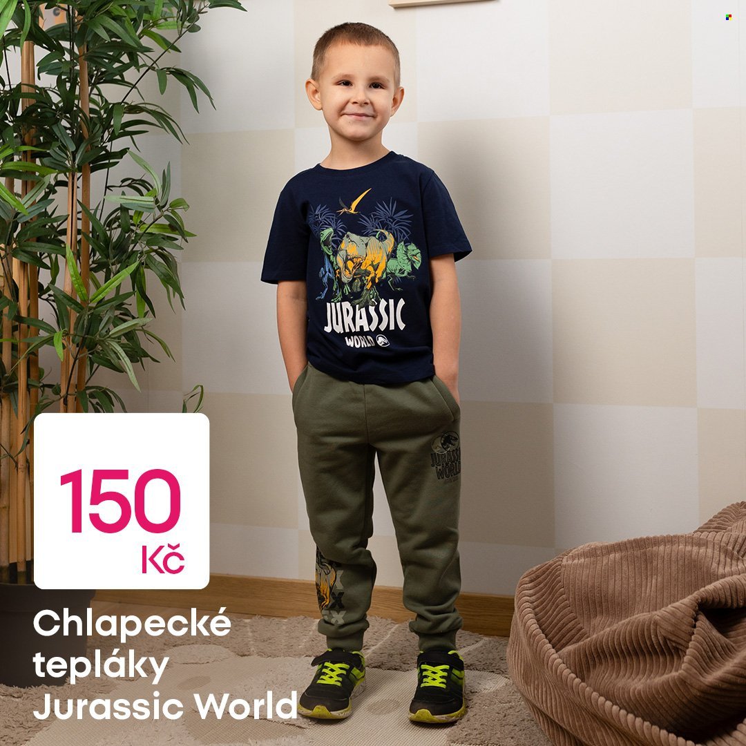 PEPCO leták - Outfity s dinosaury pro všechny kluky (2026-01-27)
