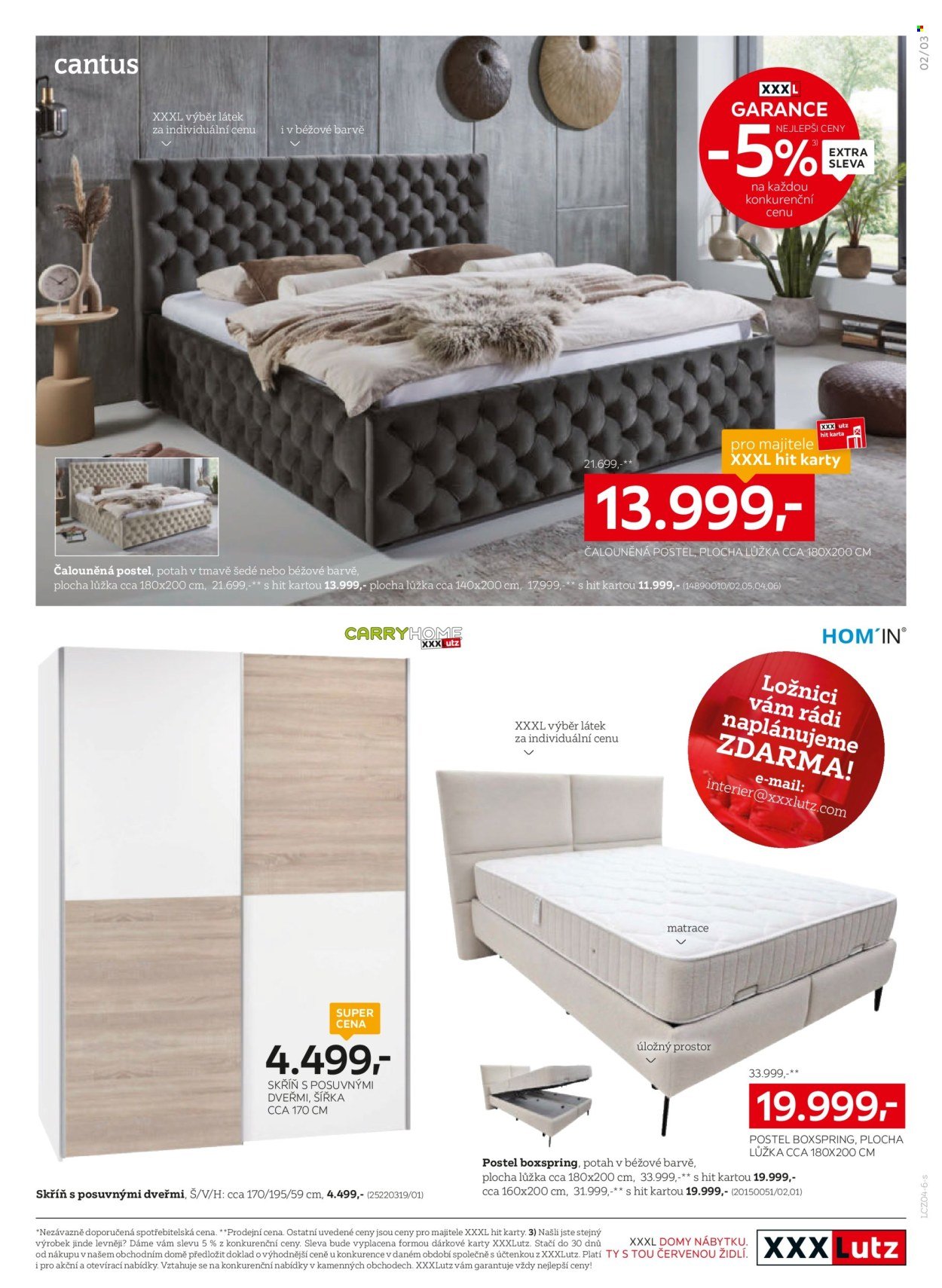 XXXLUTZ leták - XXXL výběr sedaček a ložnic! (2026-04-07 - 2026-05-03)