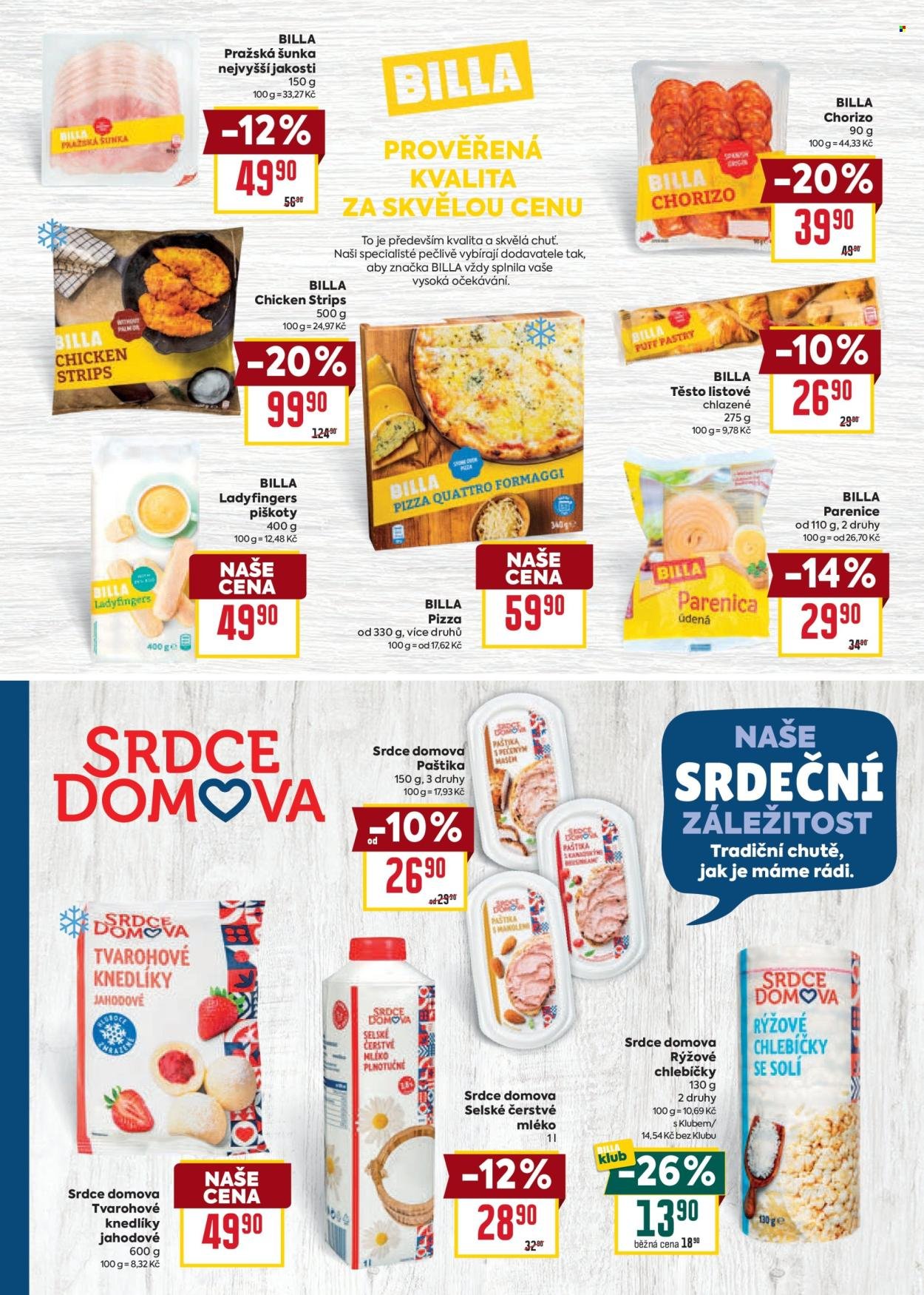 BILLA leták - Výběr chutí