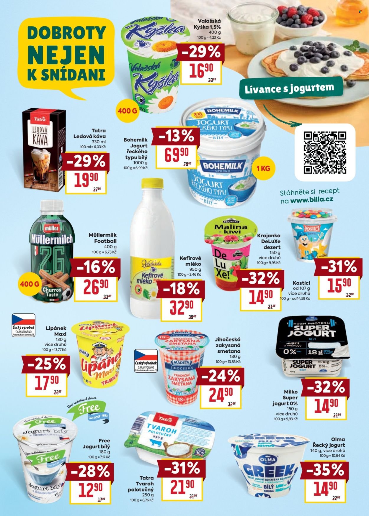 BILLA leták - Výběr chutí