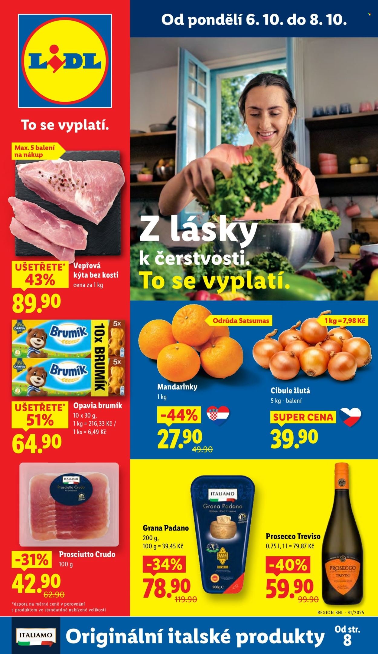 LIDL leták - Od pondělí 6.10.2025 (2025-10-06 - 2025-10-08)