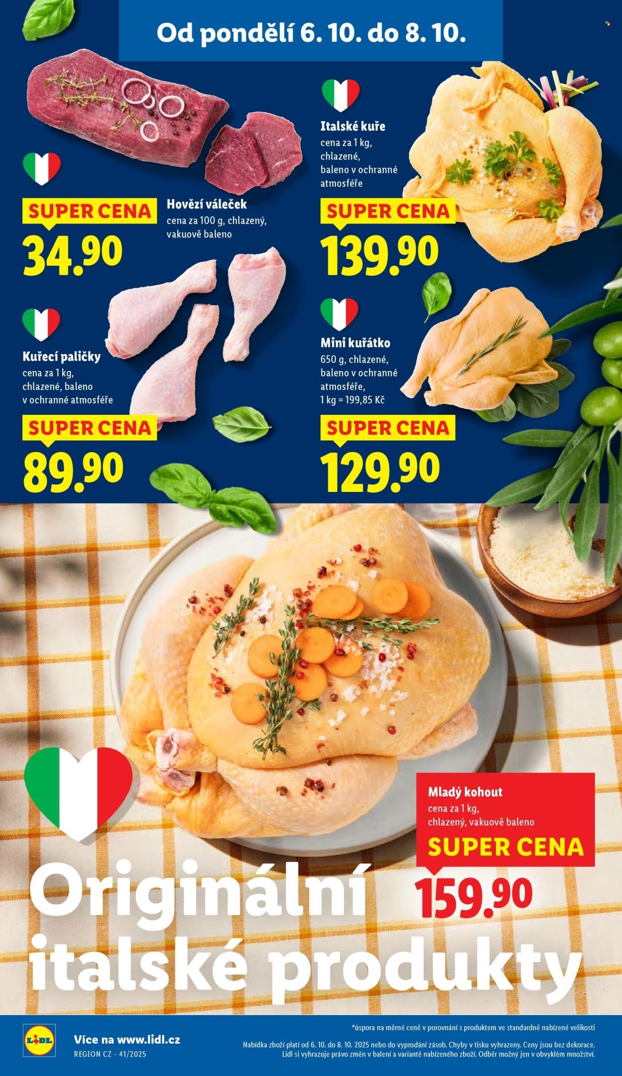 LIDL leták - Od pondělí 6.10.2025 (2025-10-06 - 2025-10-08)