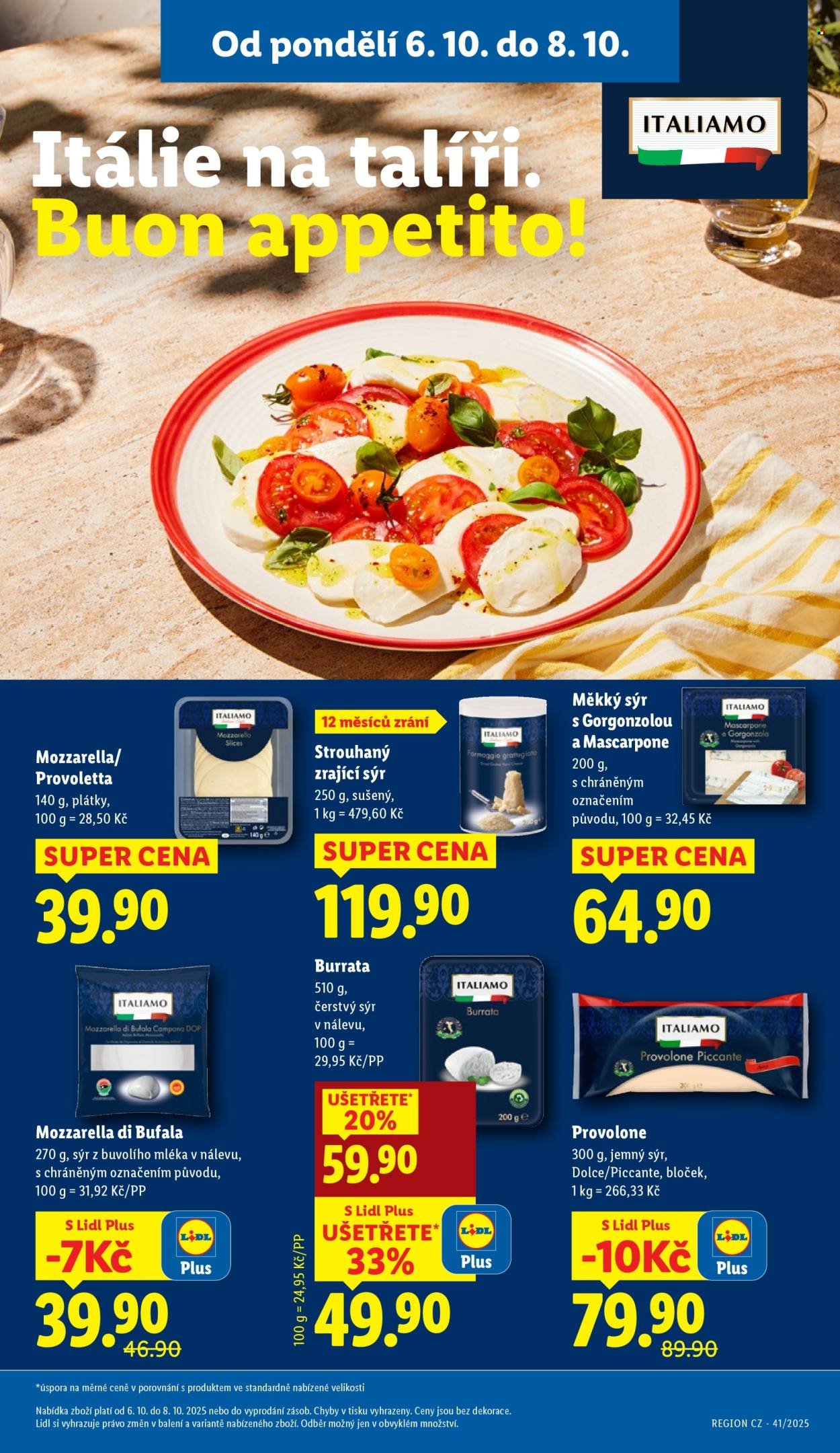 LIDL leták - Od pondělí 6.10.2025 (2025-10-06 - 2025-10-08)