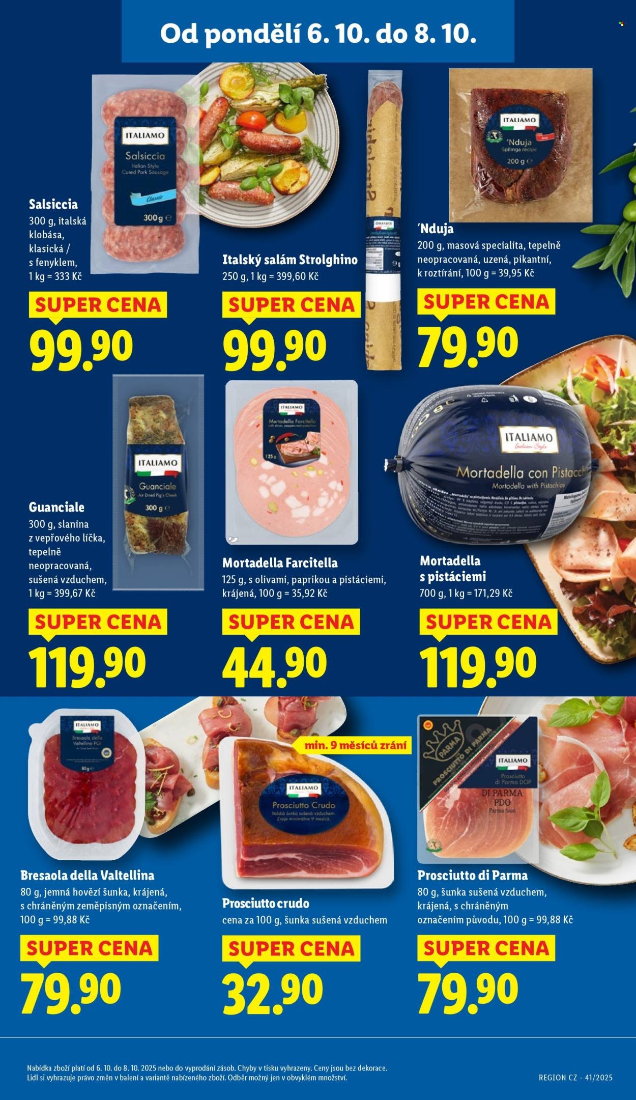 LIDL leták - Od pondělí 6.10.2025 (2025-10-06 - 2025-10-08)
