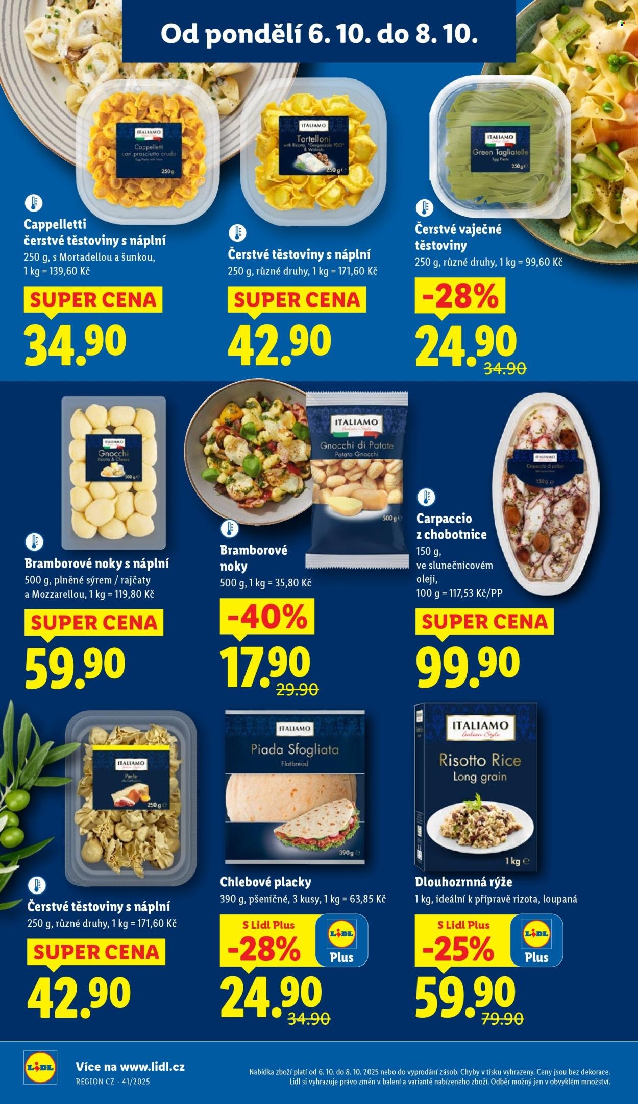 LIDL leták - Od pondělí 6.10.2025 (2025-10-06 - 2025-10-08)