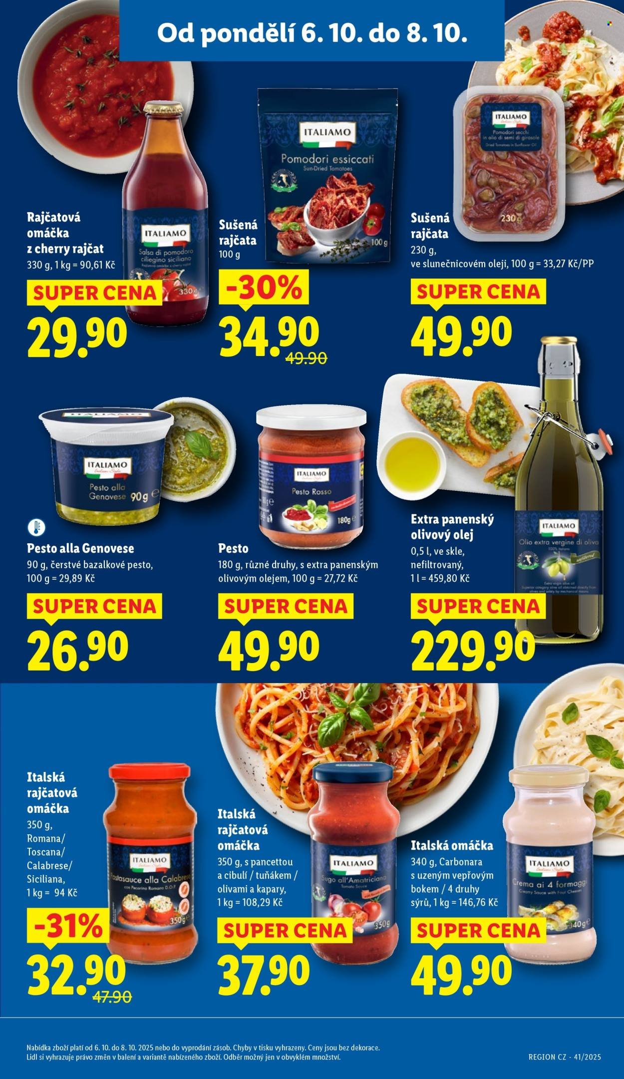 LIDL leták - Od pondělí 6.10.2025 (2025-10-06 - 2025-10-08)