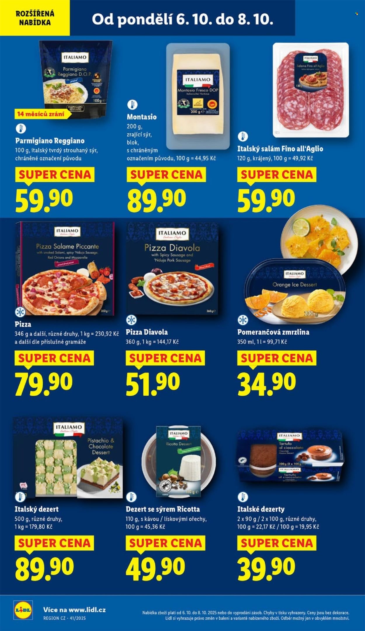 LIDL leták - Od pondělí 6.10.2025 (2025-10-06 - 2025-10-08)